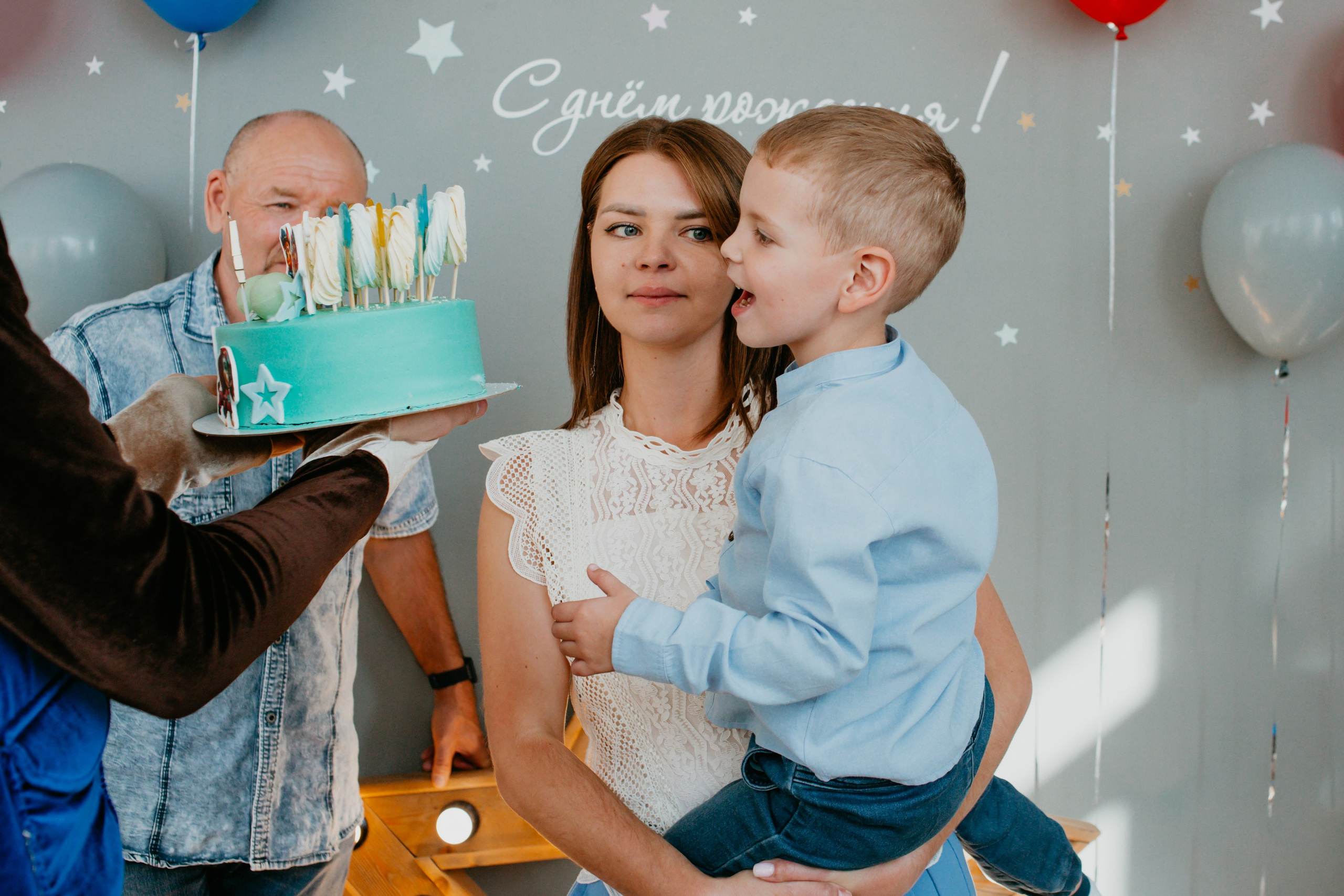 Детский день рождение. Лева 4 года. Фотограф в Челябинске Ополихина Анна