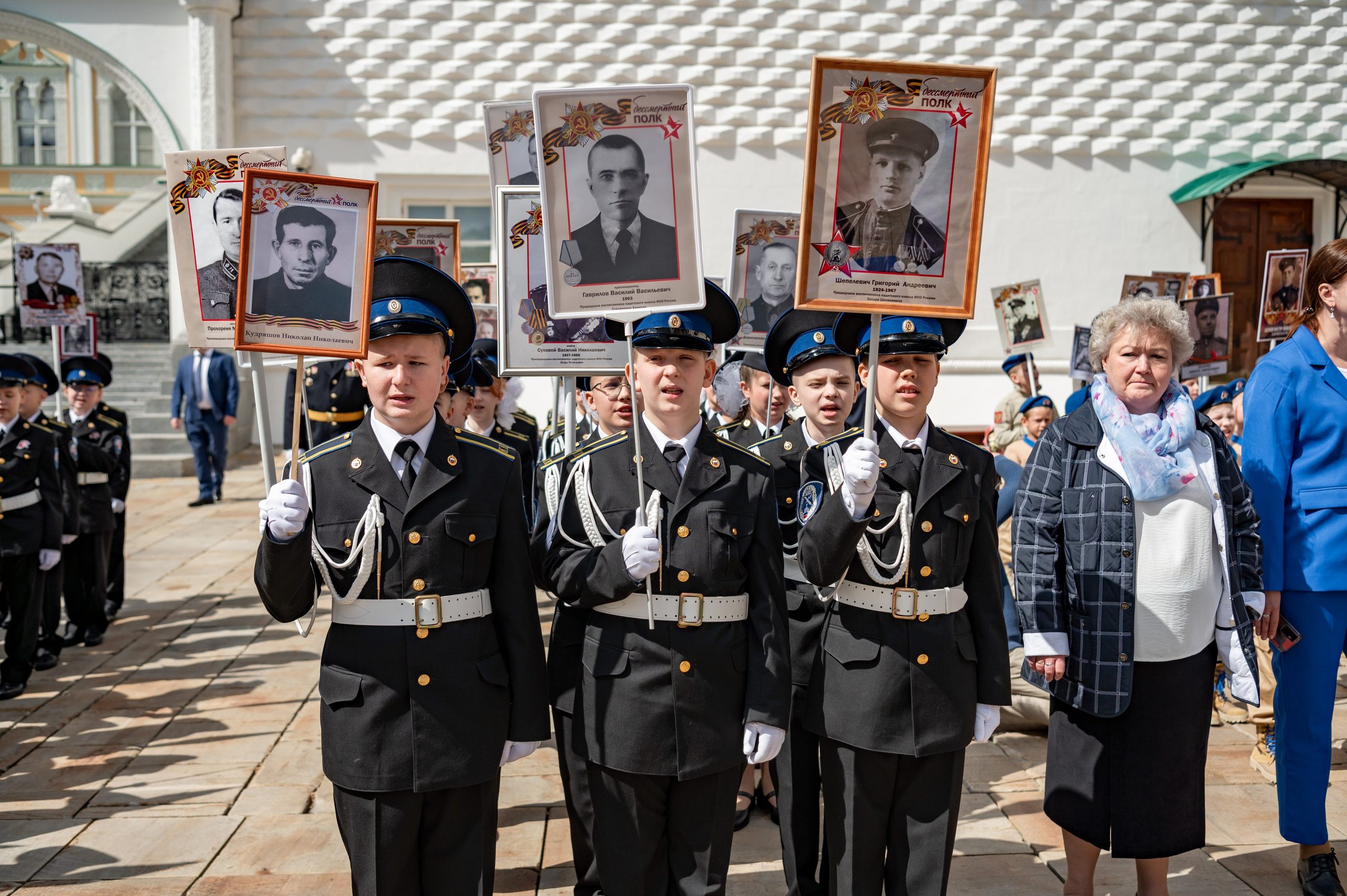 Фотосессия Присяги кадетов «Школа 1231 им. В. Д. Поленова». Детский и семейный фотограф г. Москва Оксана Катаджи