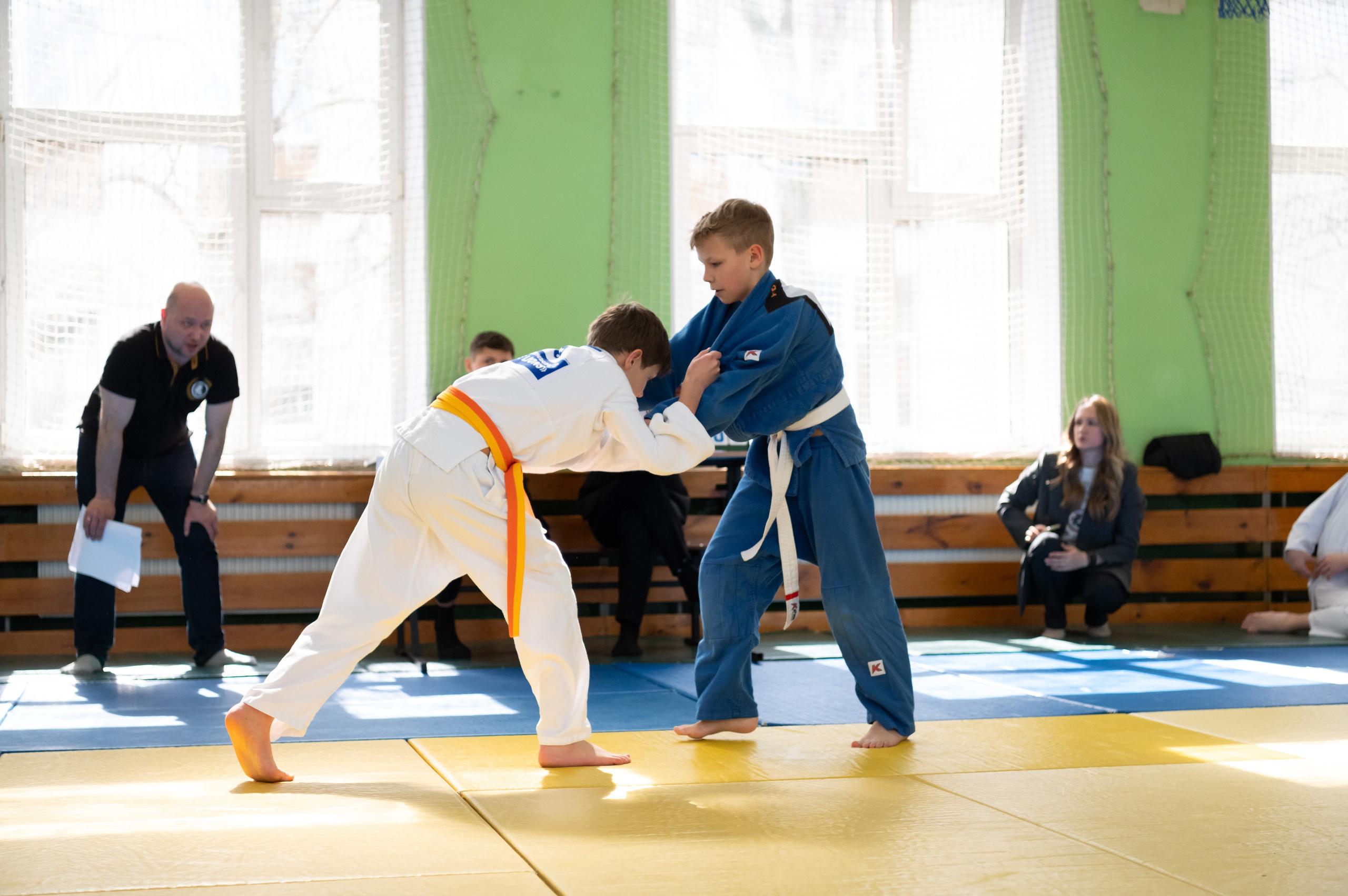 Спортивные соревнования по Дзюдо. Детский и семейный фотограф г. Москва Оксана Катаджи