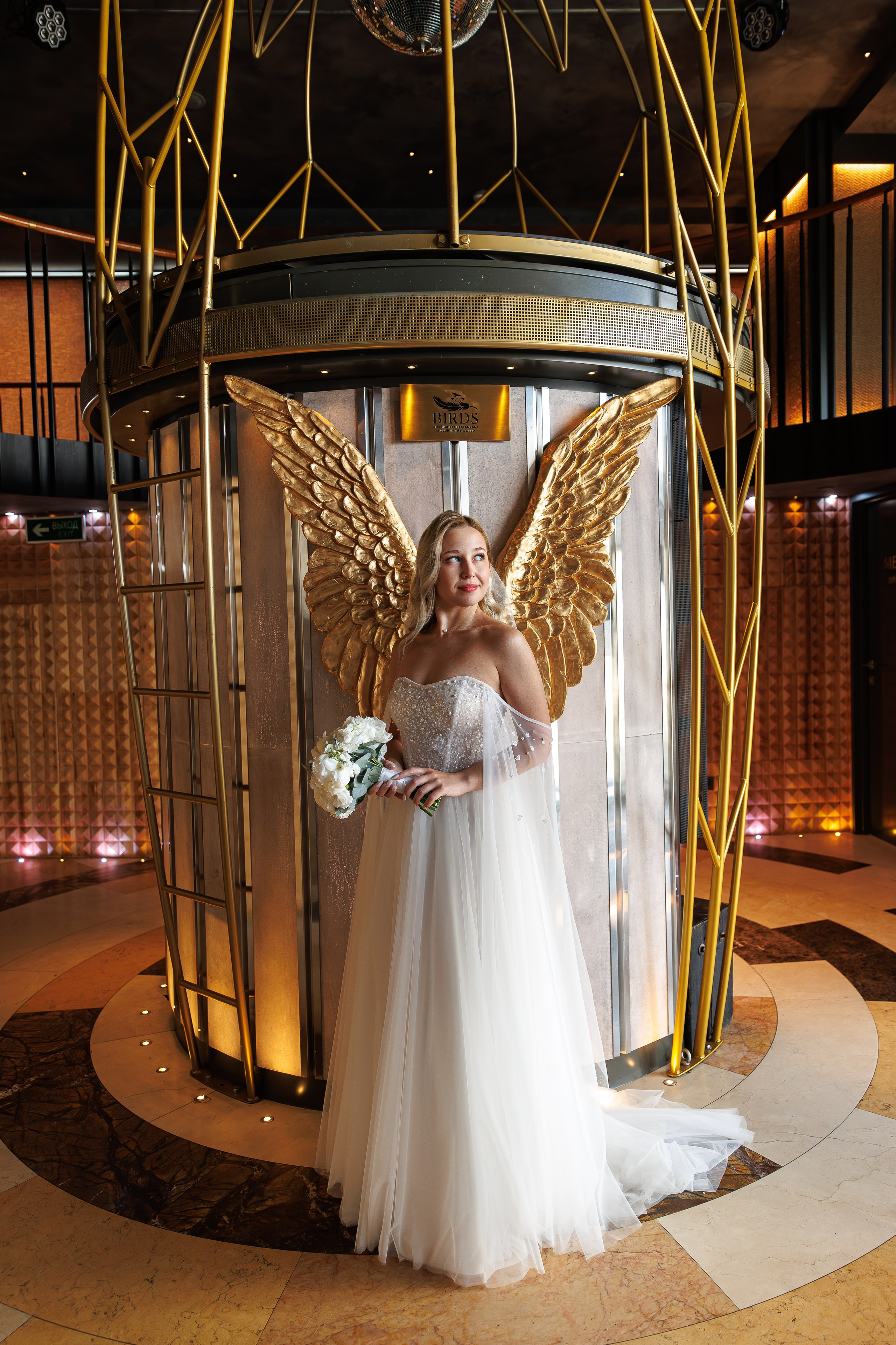 Свадьба в Москва сити и в ресторане Republic Hall. Свадебный фотограф Москва и МО Сергей Киржаев