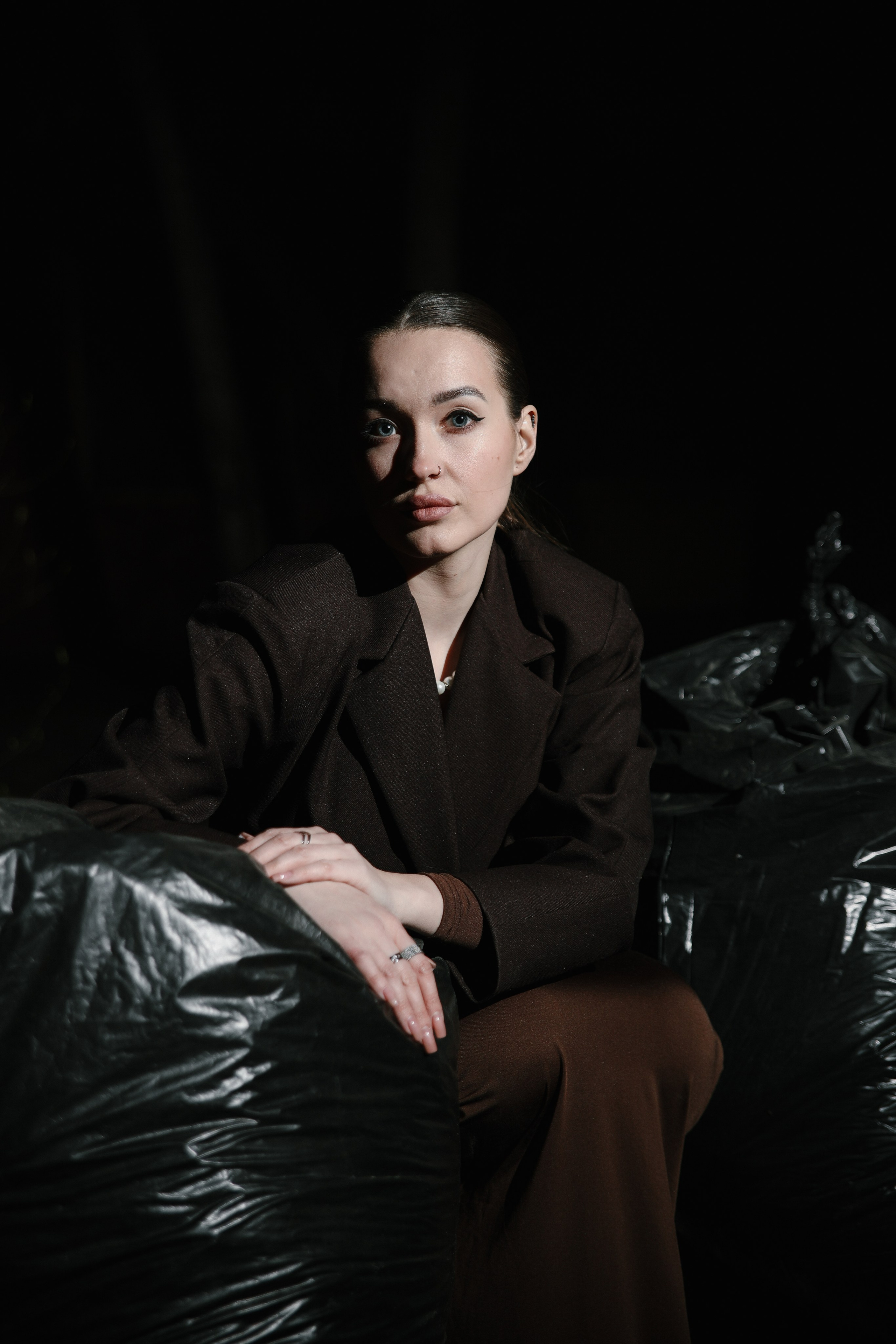 Ночная прогулки. Индивидуальный фотограф Новосибирск Настя