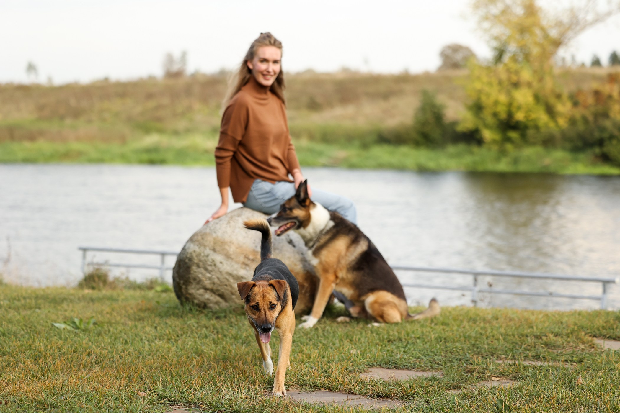 Прогулка на природе. Фотограф-анималист Полина Колкова | Москва