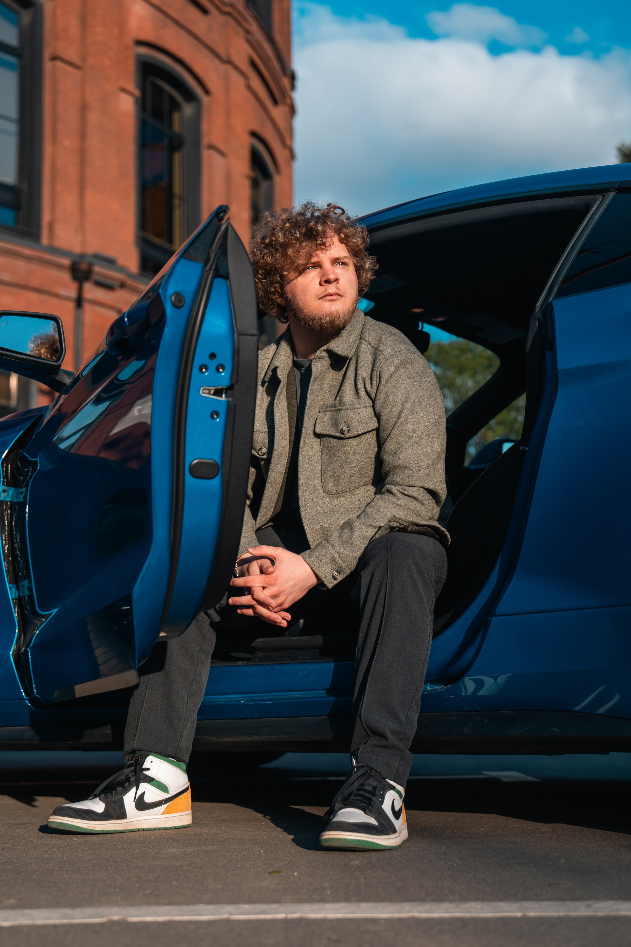 Фотосессия с машиной. ТриМедиа Продакшн