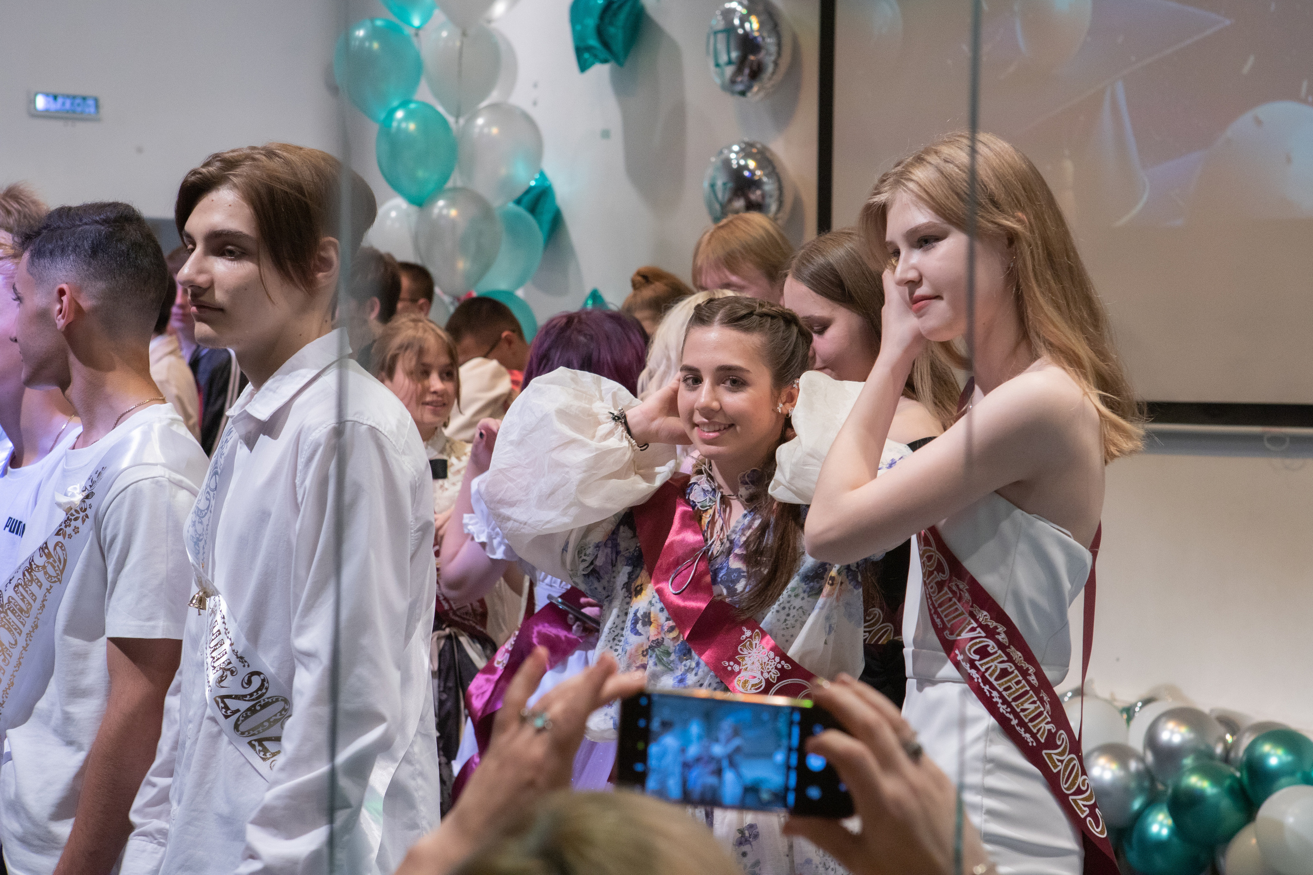 9 класс / Школа № 14 / Выпускной / г. Пушкино. Детский и семейный фотограф Мария Киселёва. Москва