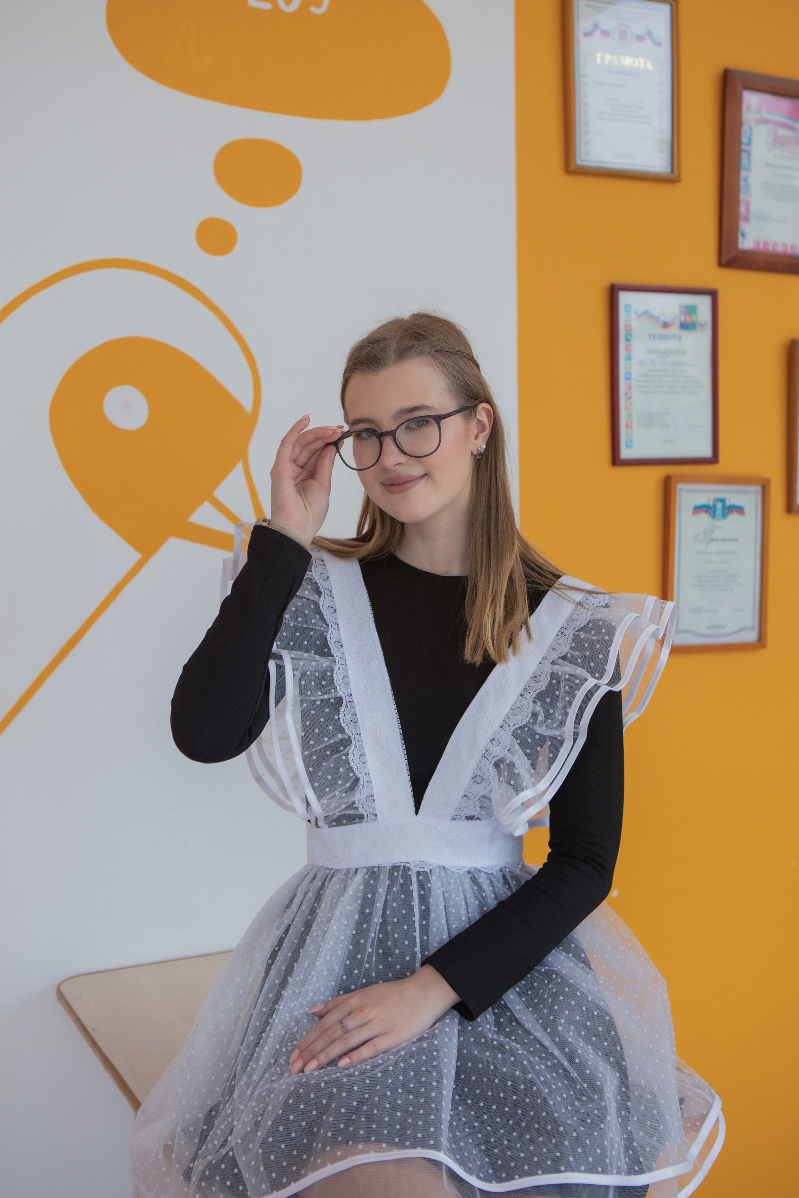 11 класс / Школа № 14 / Последний Звонок / г. Пушкино. Детский и семейный фотограф Мария Киселёва. Москва