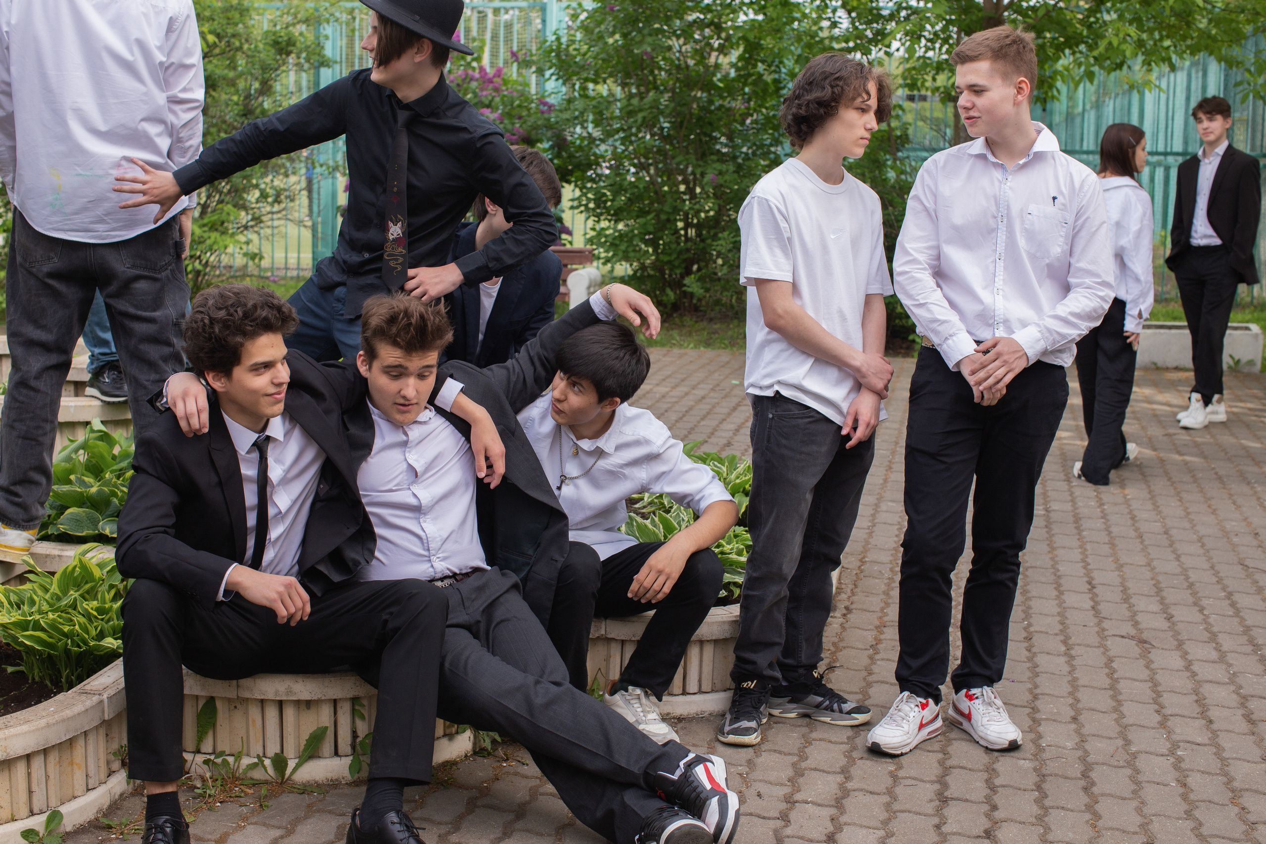 9 класс / Последний звонок /Школа № 1584 / г. Москва. Детский и семейный фотограф Мария Киселёва. Москва