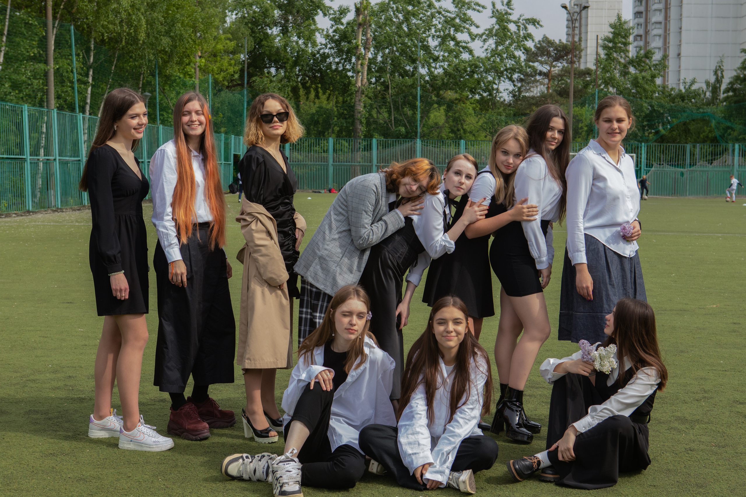 9 класс / Последний звонок /Школа № 1584 / г. Москва. Детский и семейный фотограф Мария Киселёва. Москва