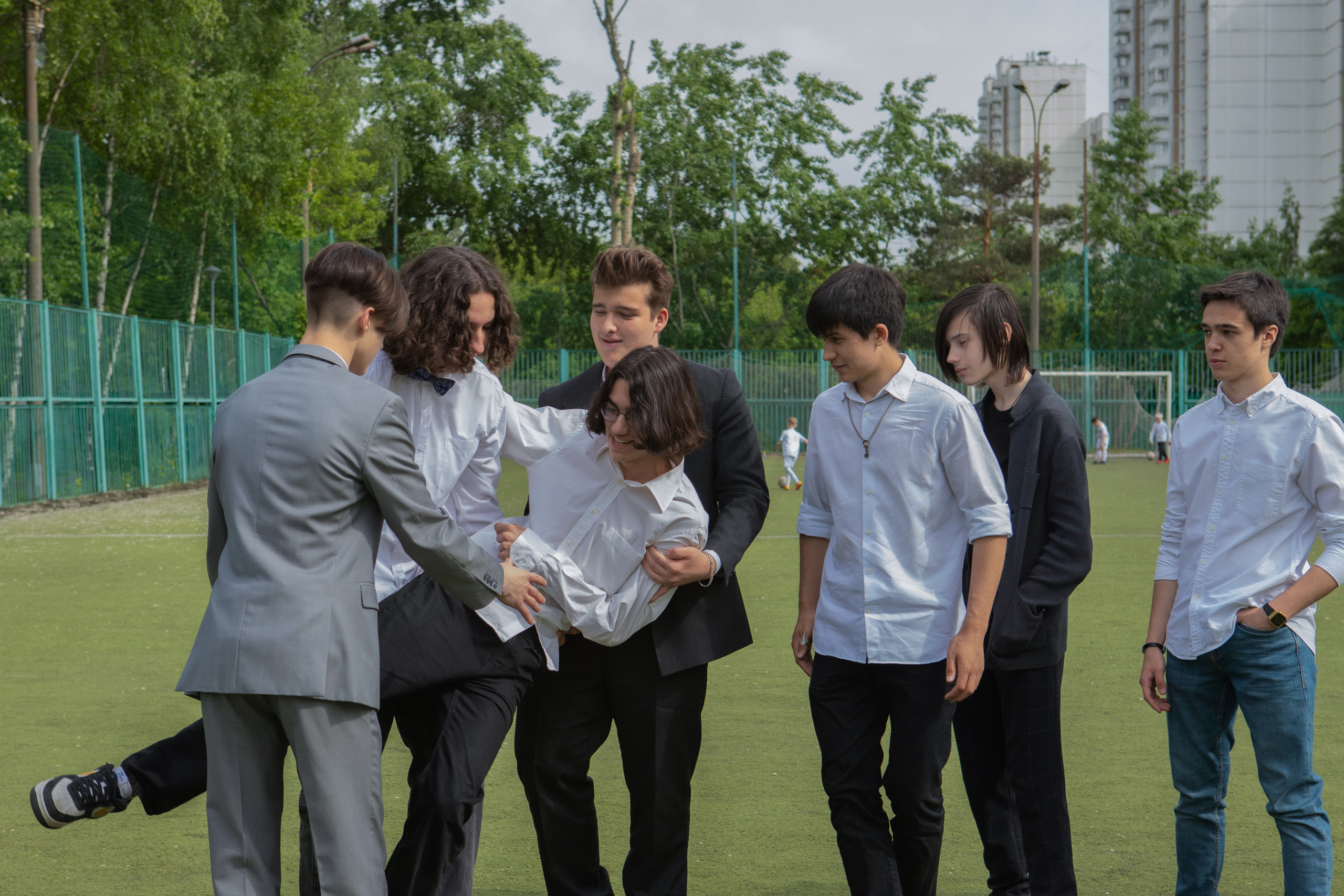 9 класс / Последний звонок /Школа № 1584 / г. Москва. Детский и семейный фотограф Мария Киселёва. Москва