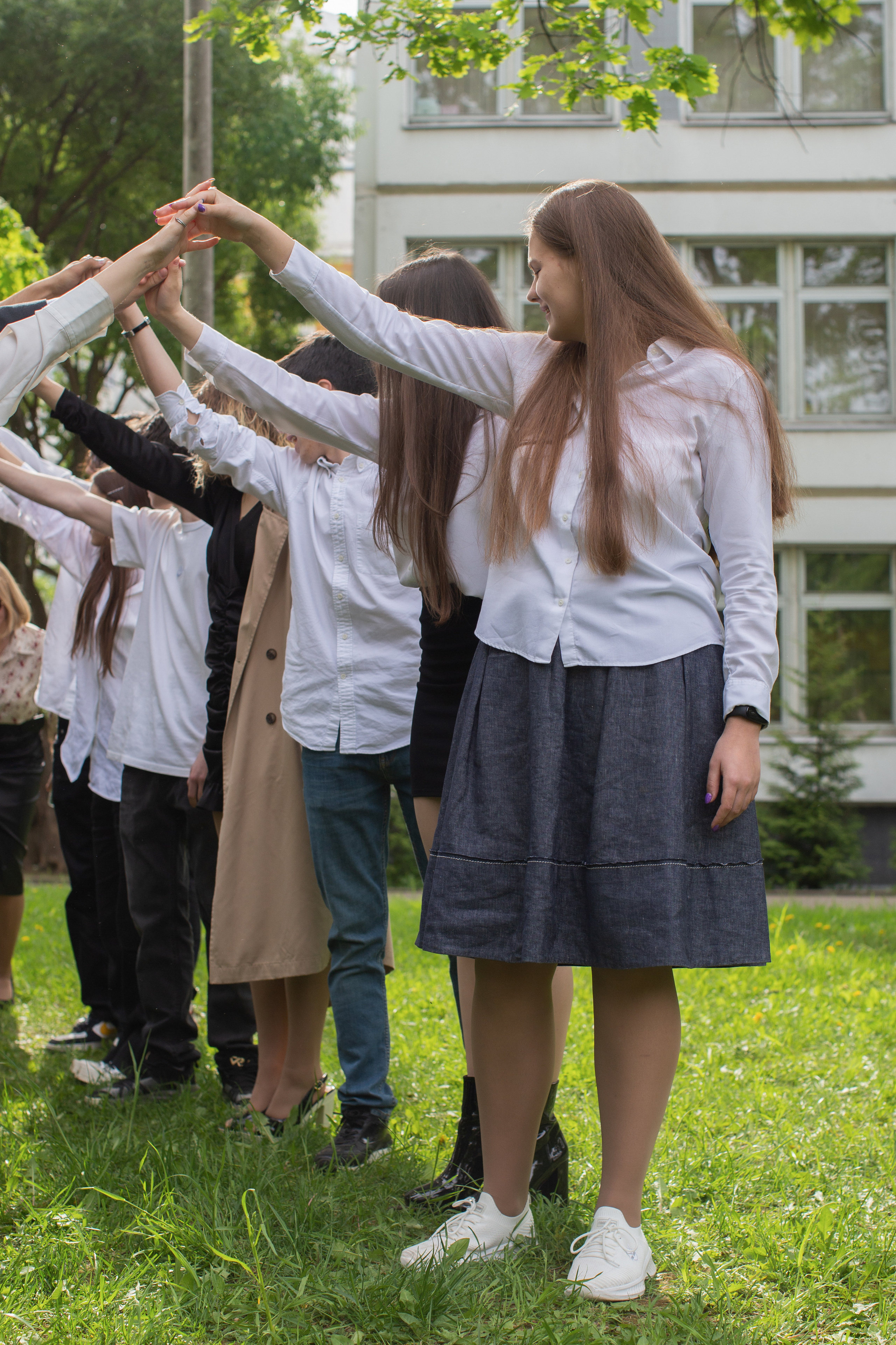 9 класс / Последний звонок /Школа № 1584 / г. Москва. Детский и семейный фотограф Мария Киселёва. Москва
