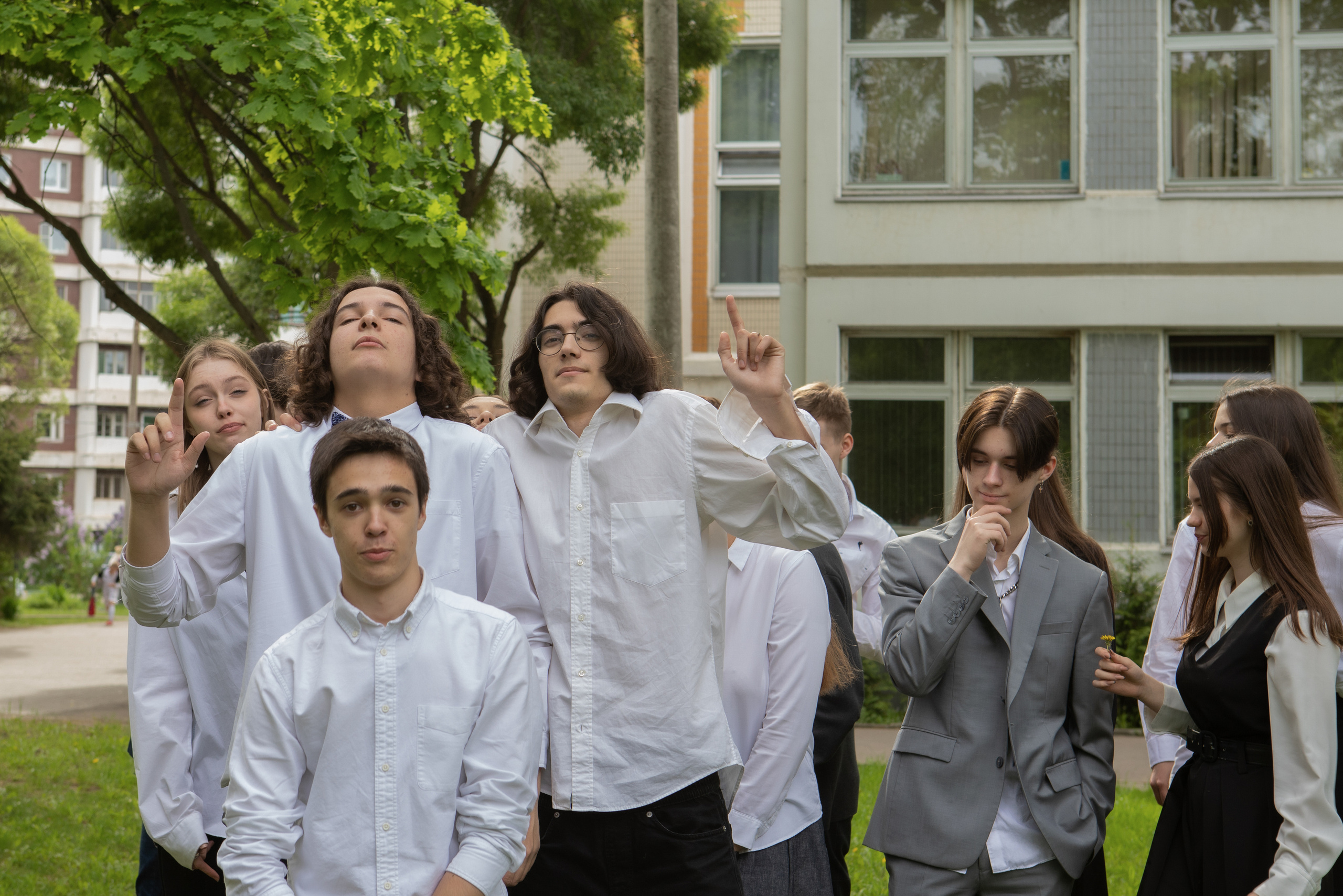 9 класс / Последний звонок /Школа № 1584 / г. Москва. Детский и семейный фотограф Мария Киселёва. Москва