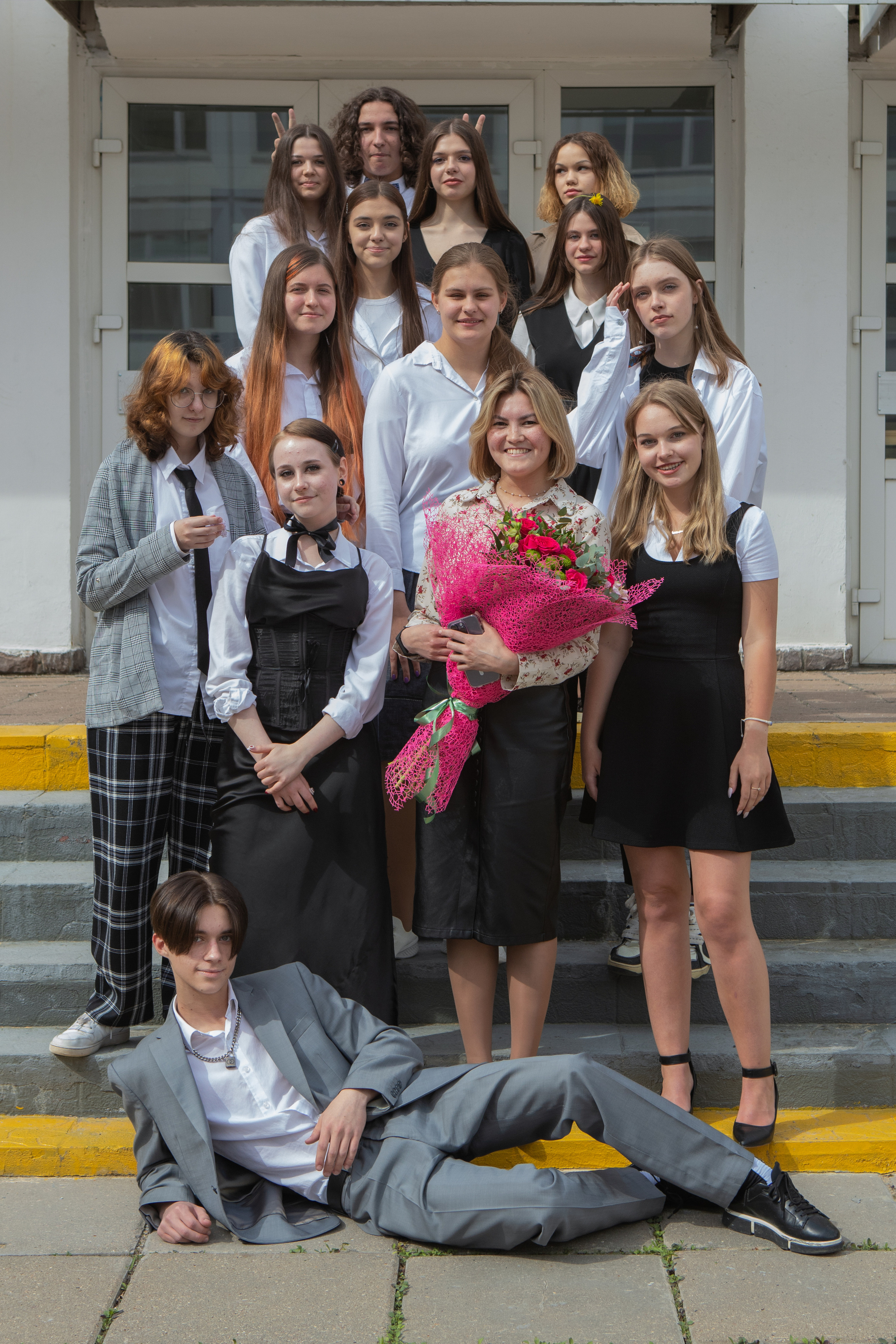 9 класс / Последний звонок /Школа № 1584 / г. Москва. Детский и семейный фотограф Мария Киселёва. Москва