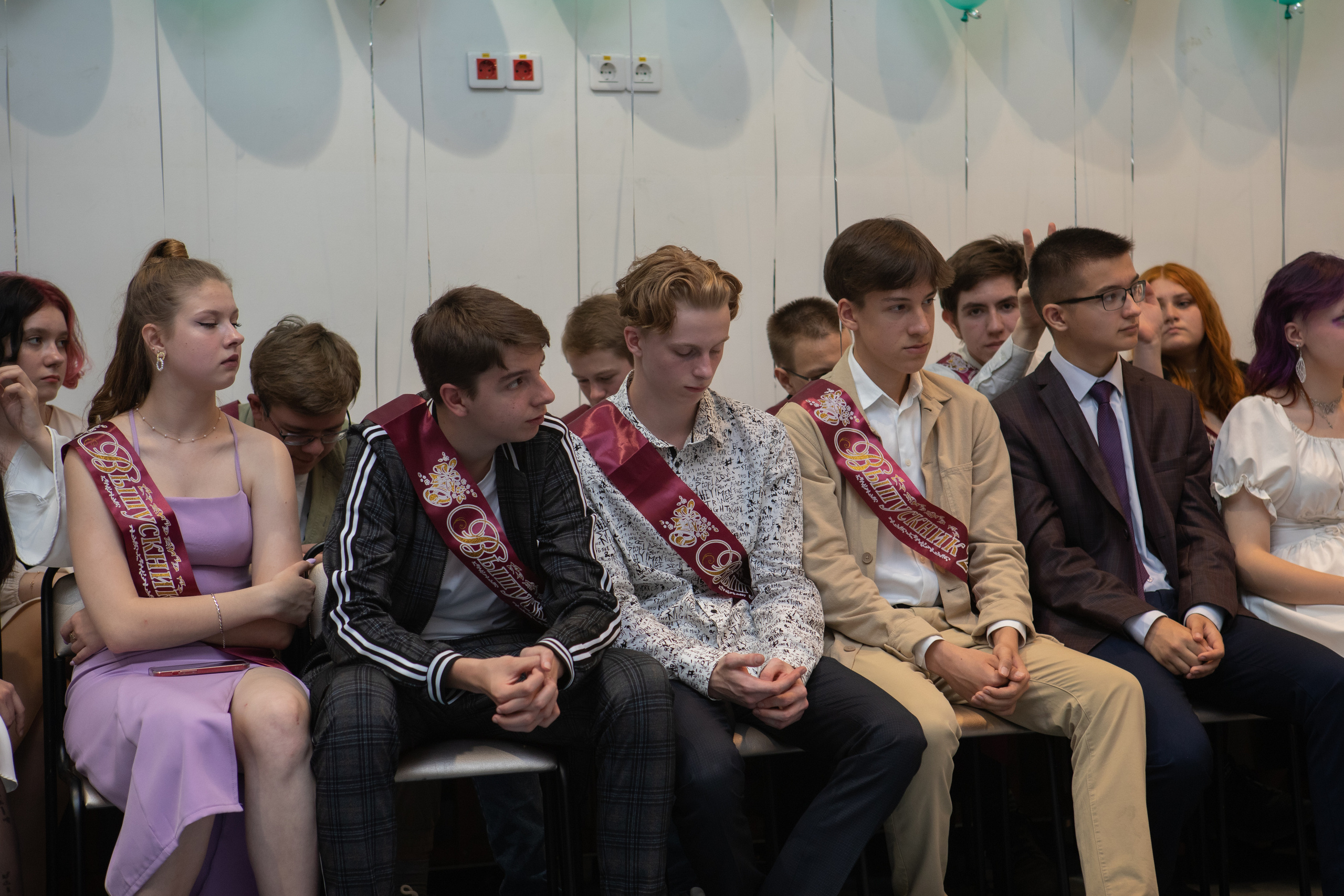 9 класс / Школа № 14 / Выпускной / г. Пушкино. Детский и семейный фотограф Мария Киселёва. Москва