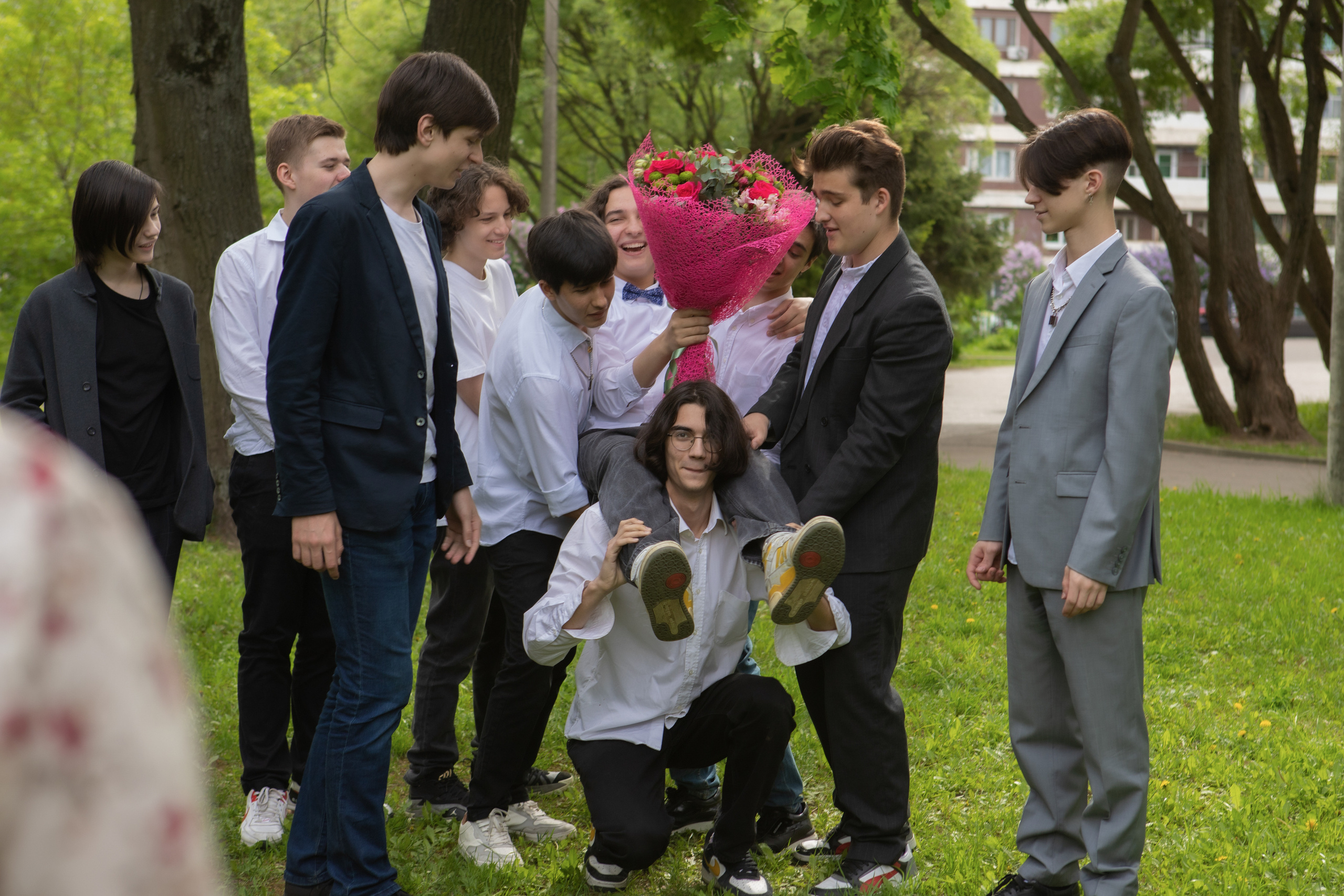 9 класс / Последний звонок /Школа № 1584 / г. Москва. Детский и семейный фотограф Мария Киселёва. Москва