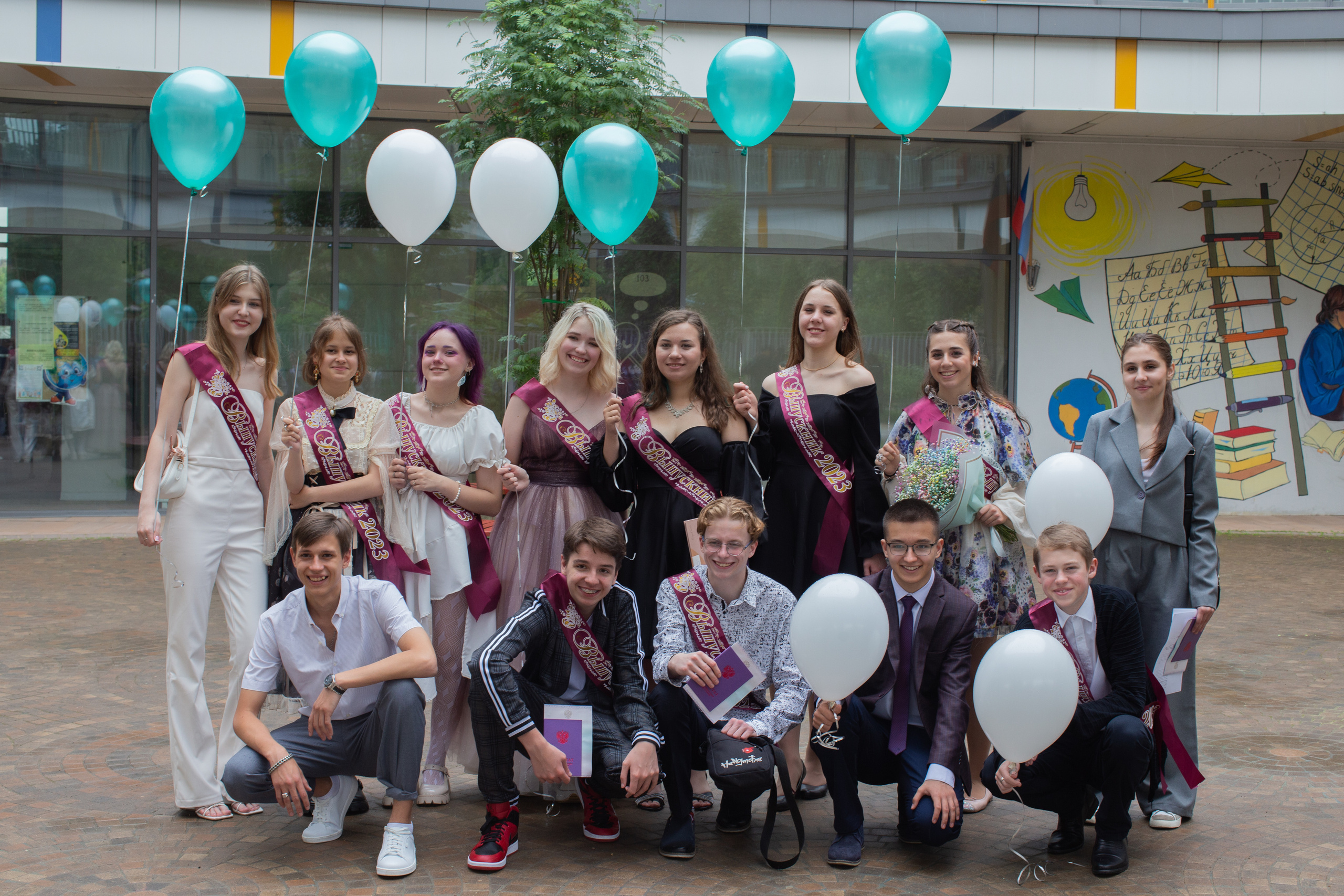 9 класс / Школа № 14 / Выпускной / г. Пушкино. Детский и семейный фотограф Мария Киселёва. Москва