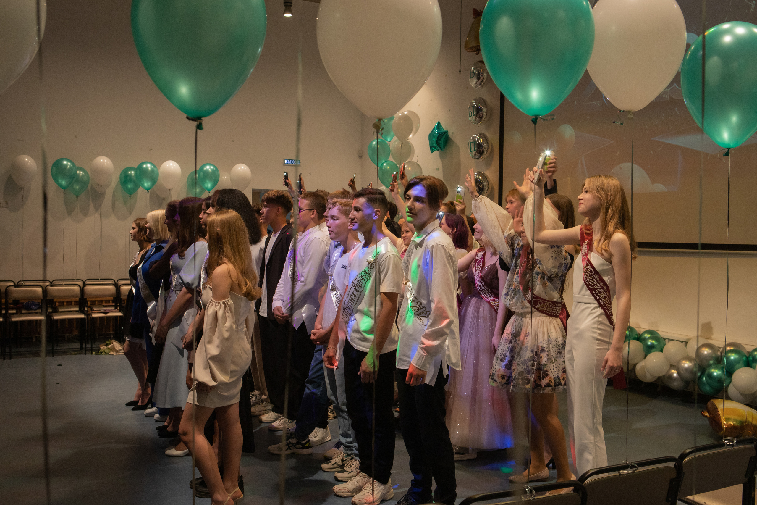 9 класс / Школа № 14 / Выпускной / г. Пушкино. Детский и семейный фотограф Мария Киселёва. Москва