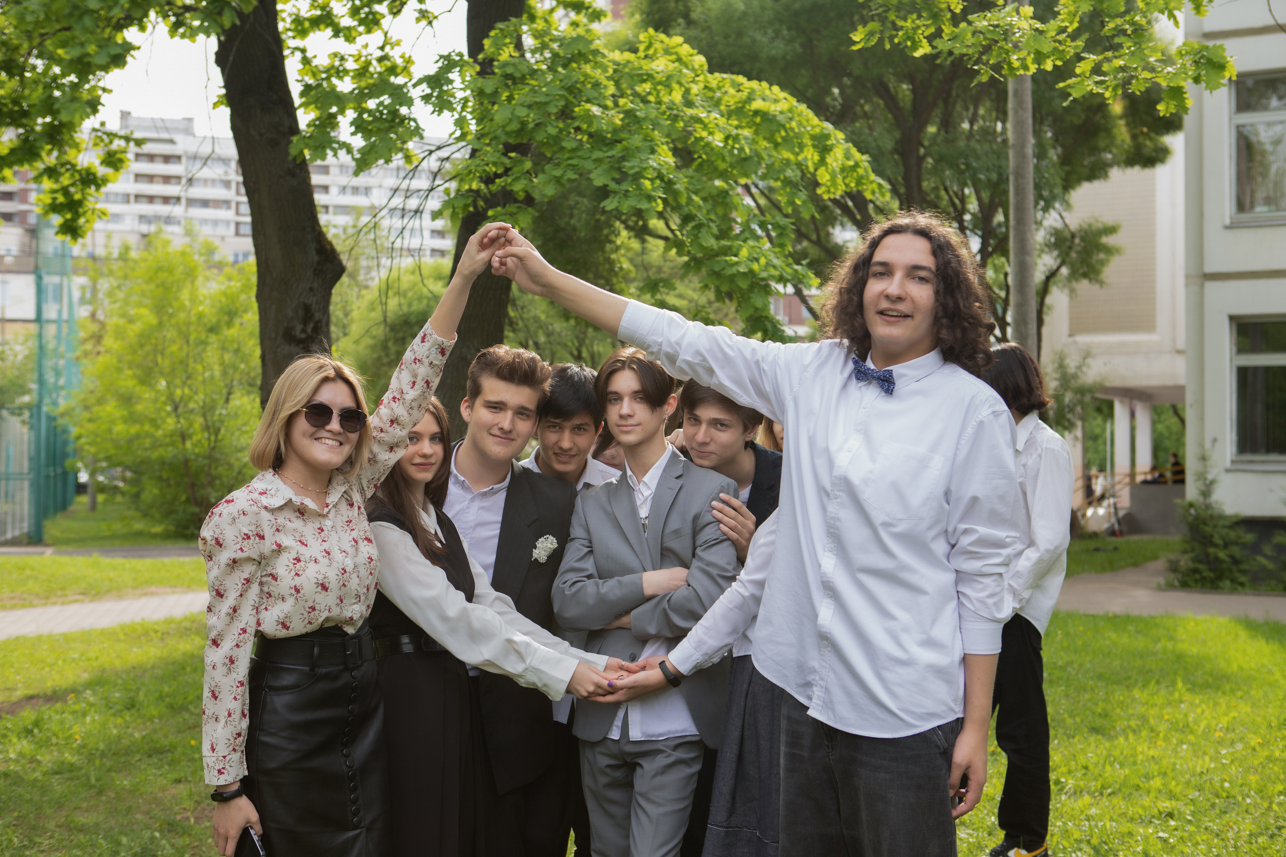 9 класс / Последний звонок /Школа № 1584 / г. Москва. Детский и семейный фотограф Мария Киселёва. Москва