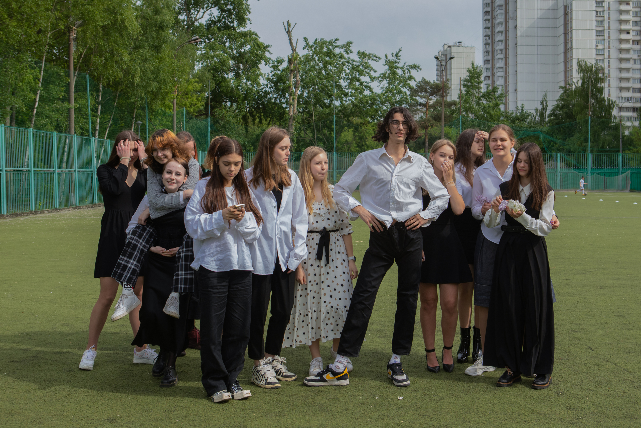 9 класс / Последний звонок /Школа № 1584 / г. Москва. Детский и семейный фотограф Мария Киселёва. Москва