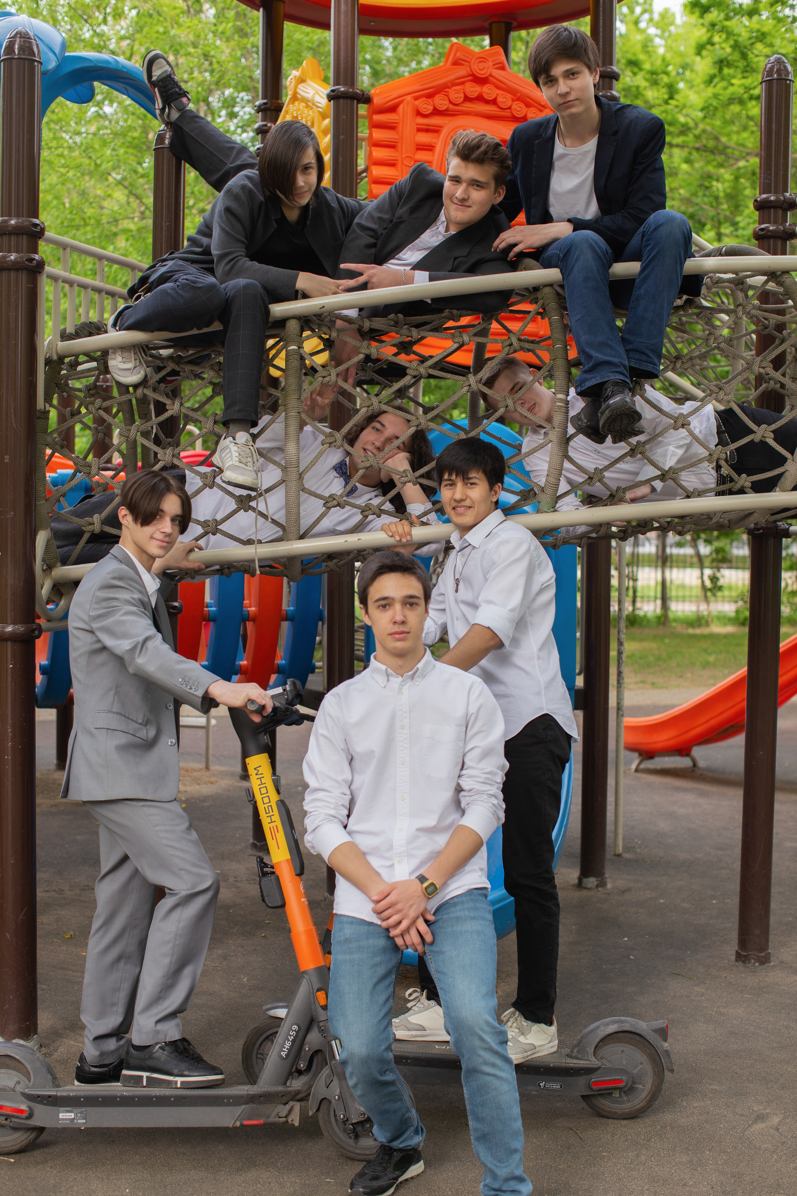 9 класс / Последний звонок /Школа № 1584 / г. Москва. Детский и семейный фотограф Мария Киселёва. Москва