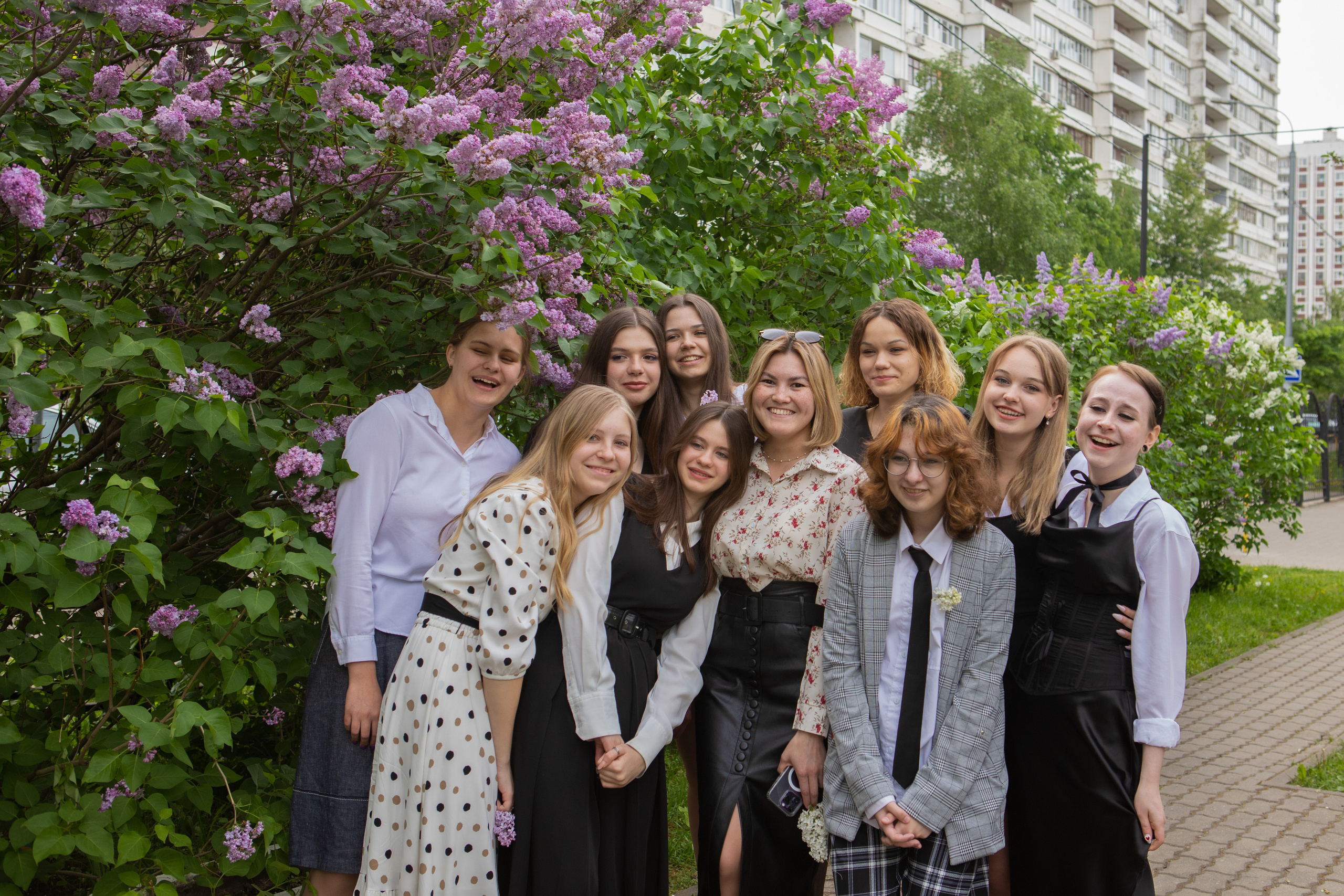 9 класс / Последний звонок /Школа № 1584 / г. Москва. Детский и семейный фотограф Мария Киселёва. Москва