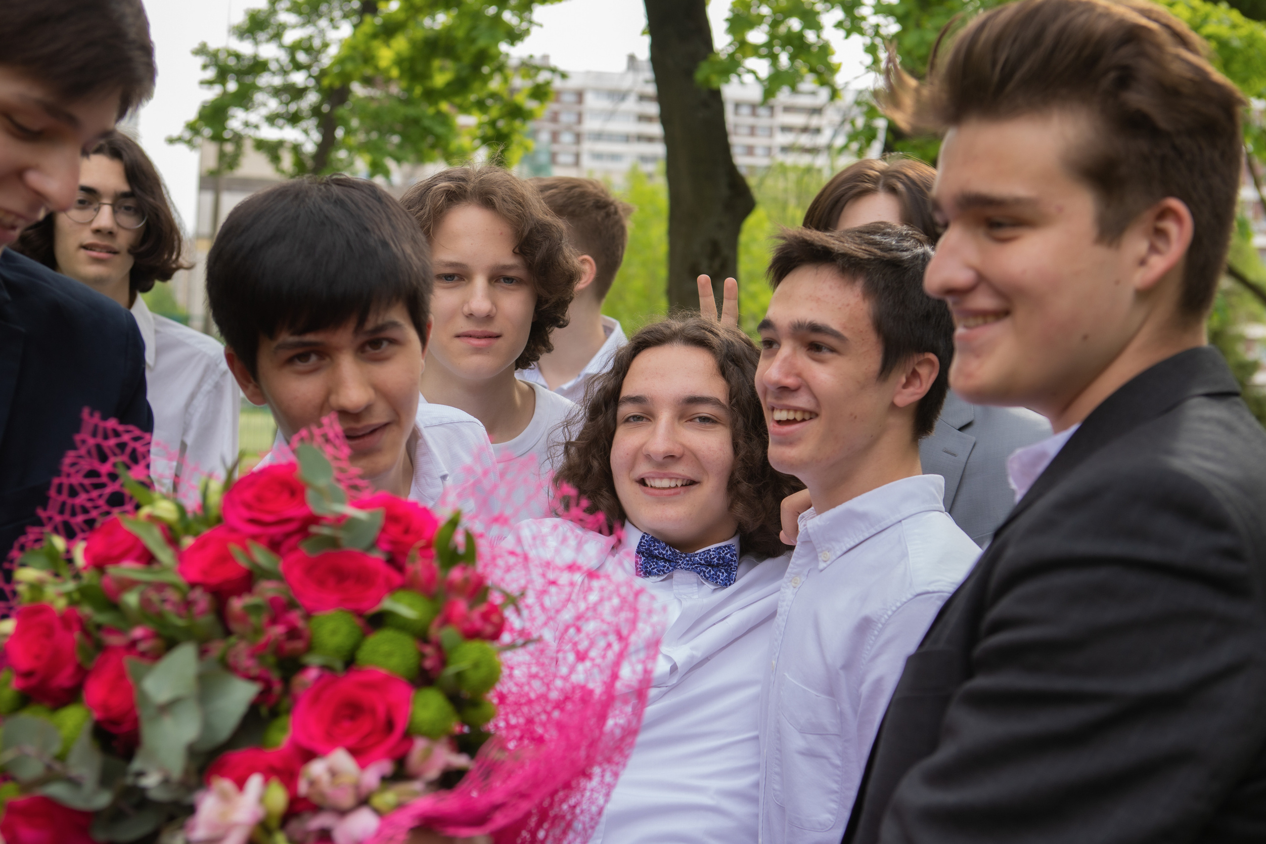 9 класс / Последний звонок /Школа № 1584 / г. Москва. Детский и семейный фотограф Мария Киселёва. Москва