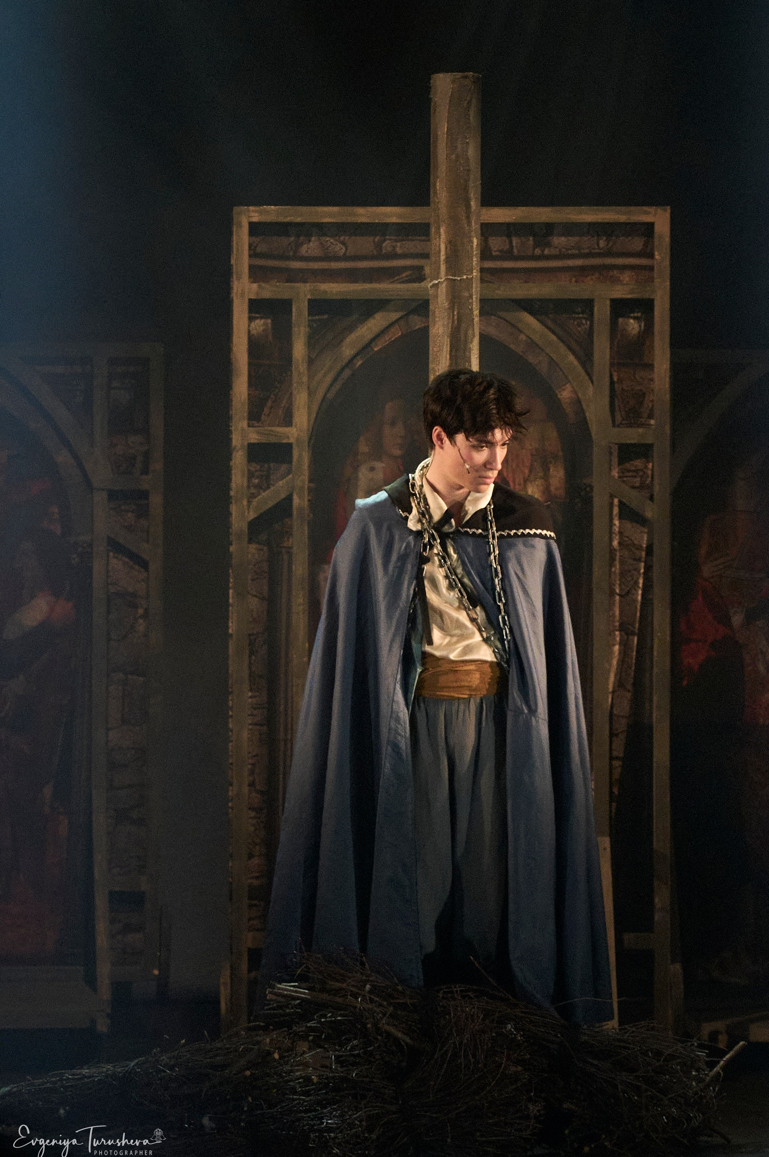 Дипломный спектакль «Пропуск в рай». Фотограф Евгения Турушева