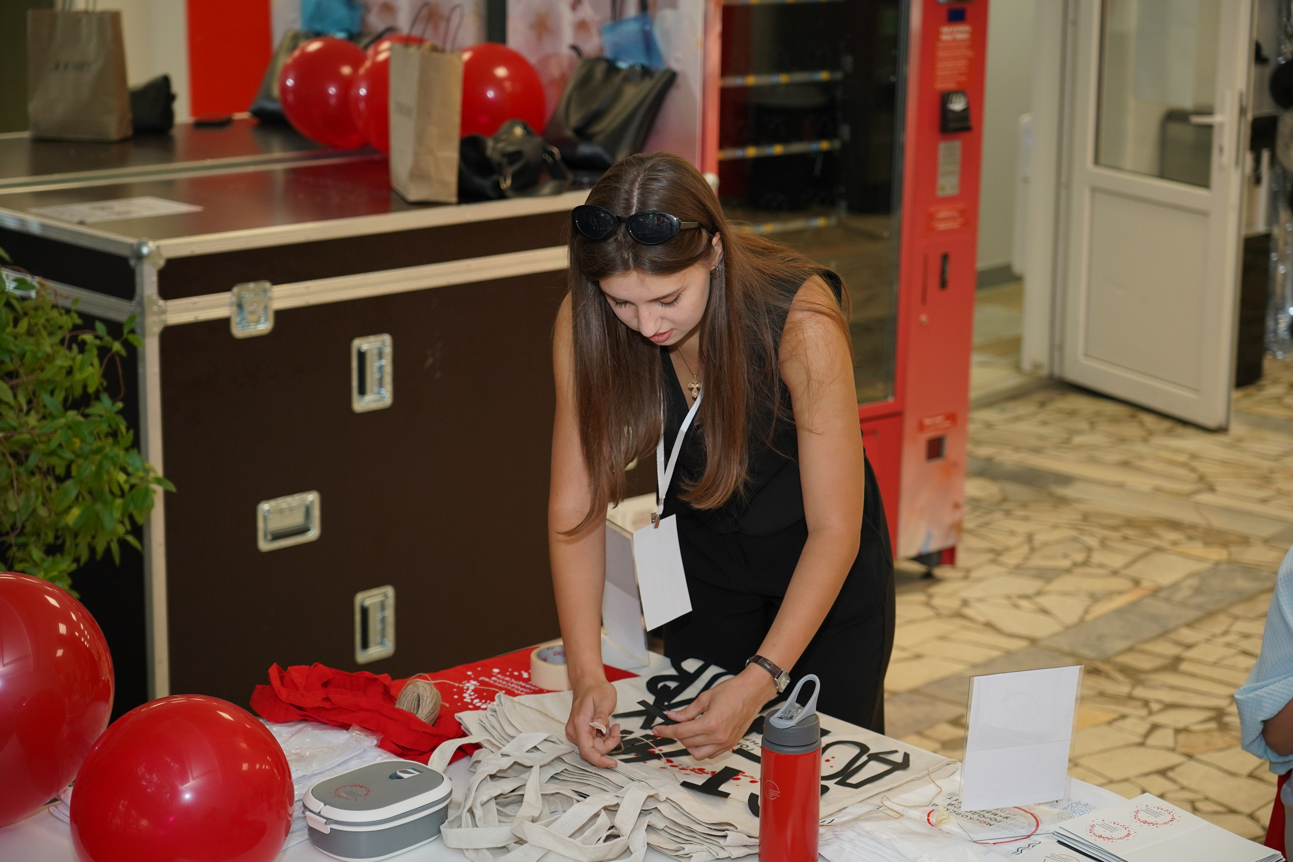 Съемка университетского мероприятия