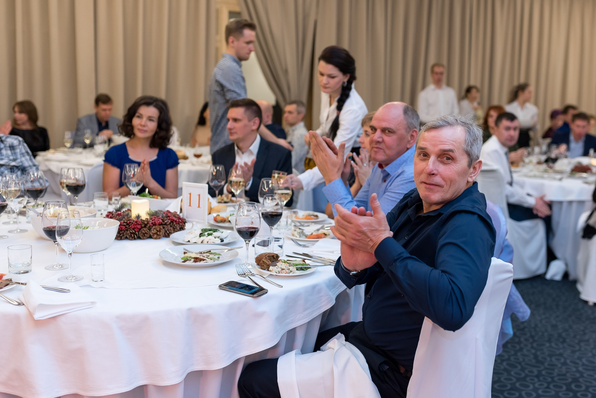 Новый Год авиадиспетчеров в Crowne Plaza. Свадебный и семейный фотограф из Санкт-Петербурга Климов Анатолий