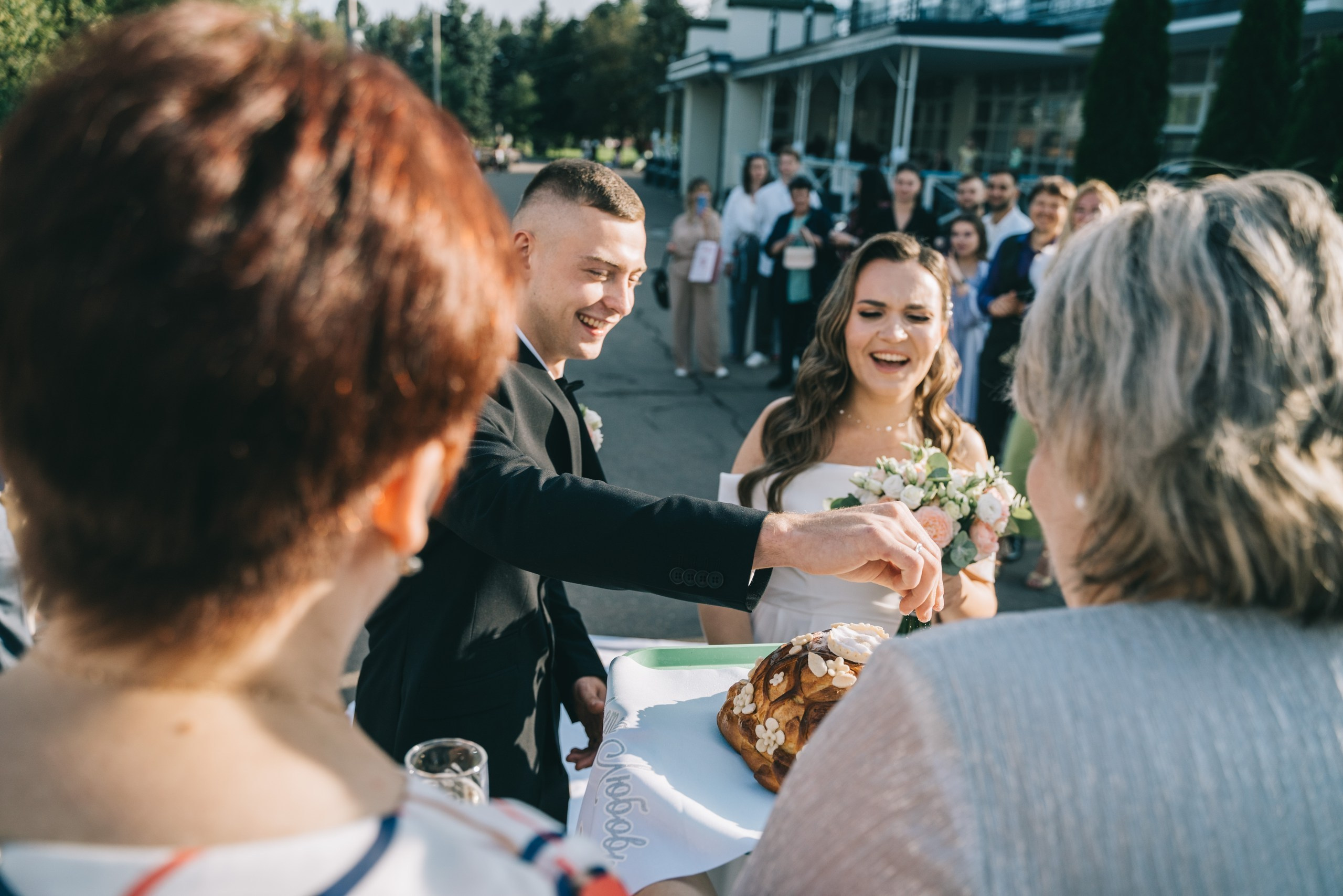 Свадебный банкет в Дмитрове. Свадебный фотограф в Дмитрове