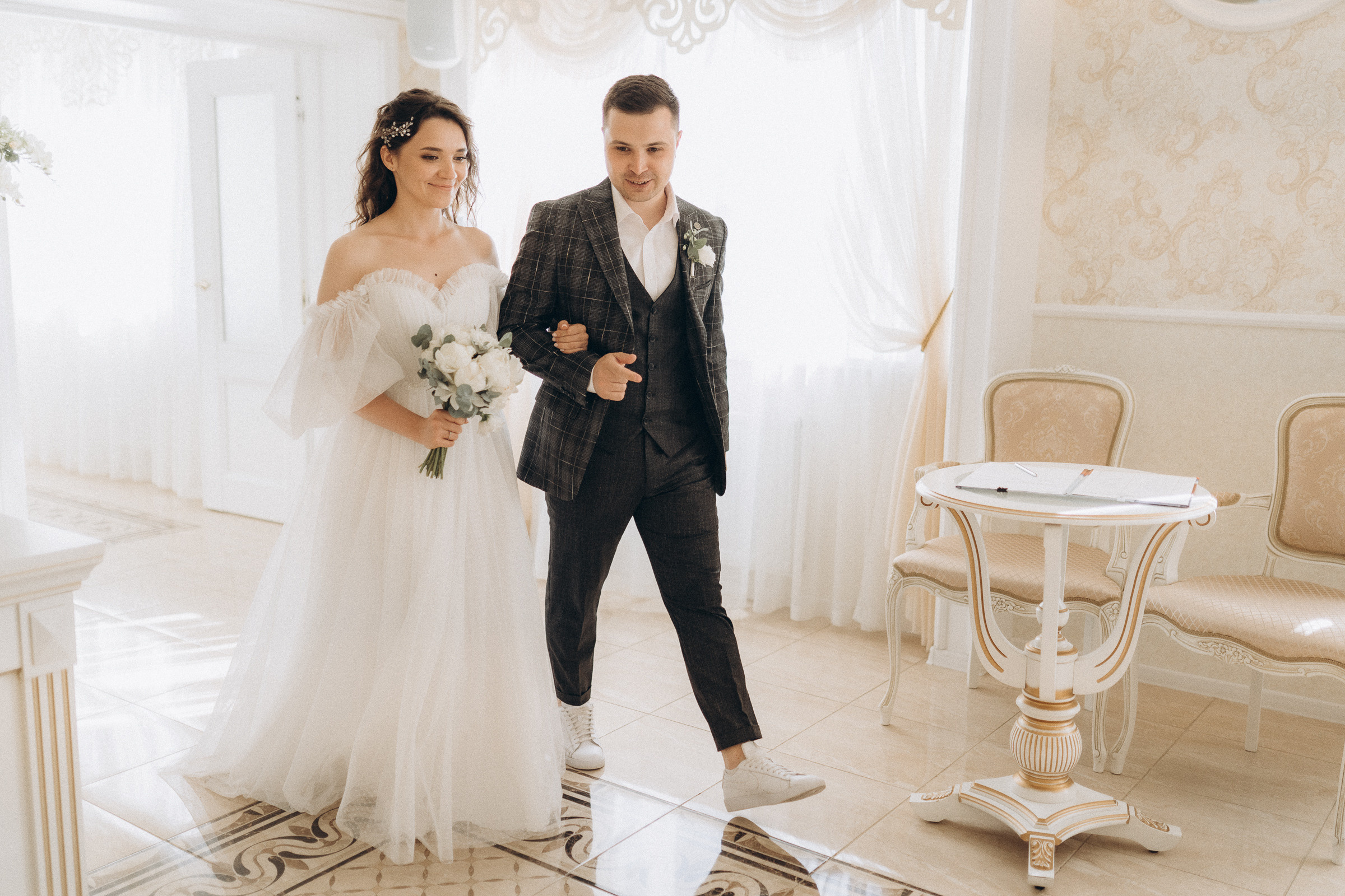 Ксюша и Степа|Пушкин. Свадебный фотограф СПб Мадина Сафарян