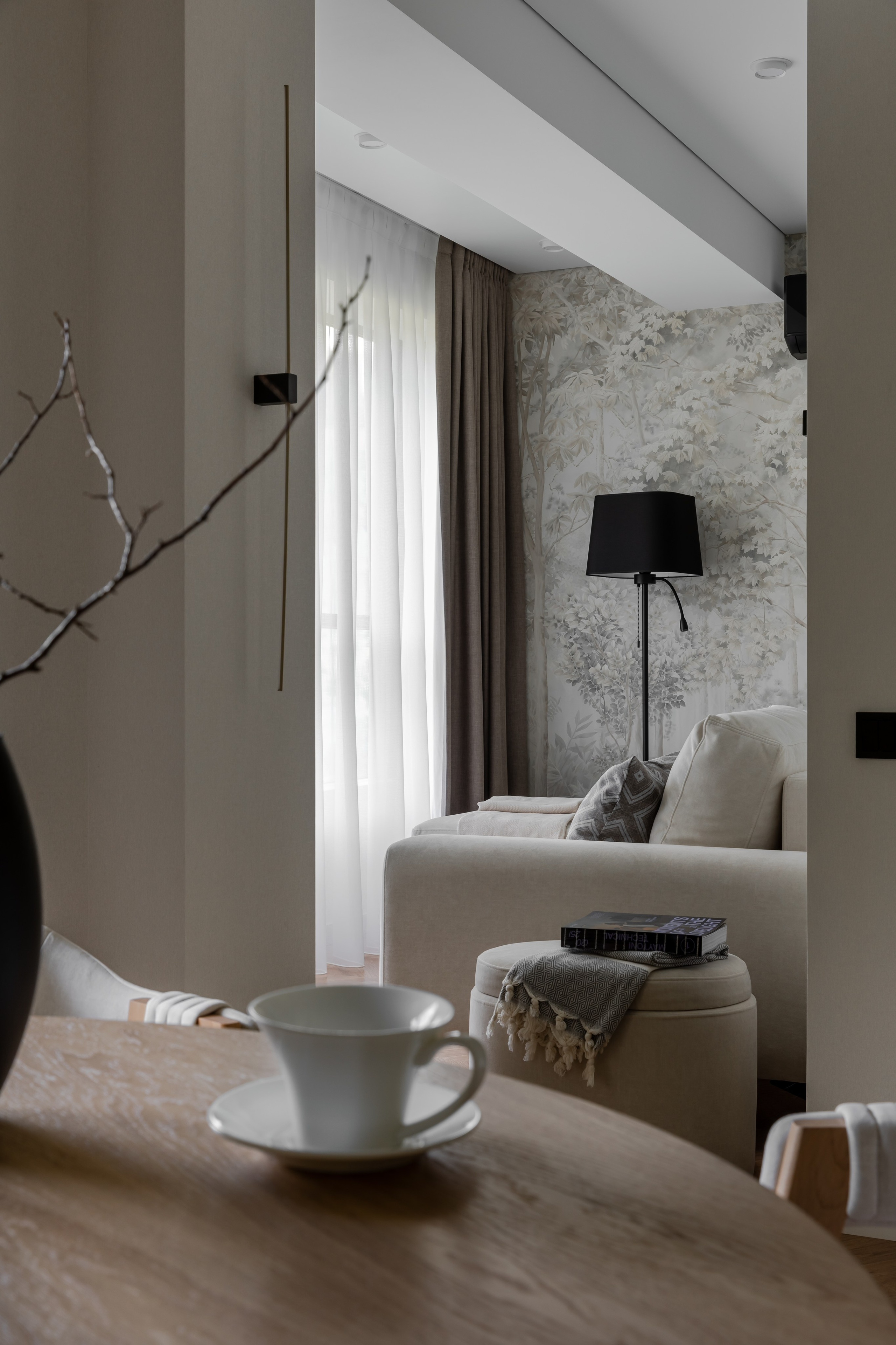 Дизайн-проект: Елена Ткачева. ЖК Южный парк, Сочи. Интерьерный фотограф Москва