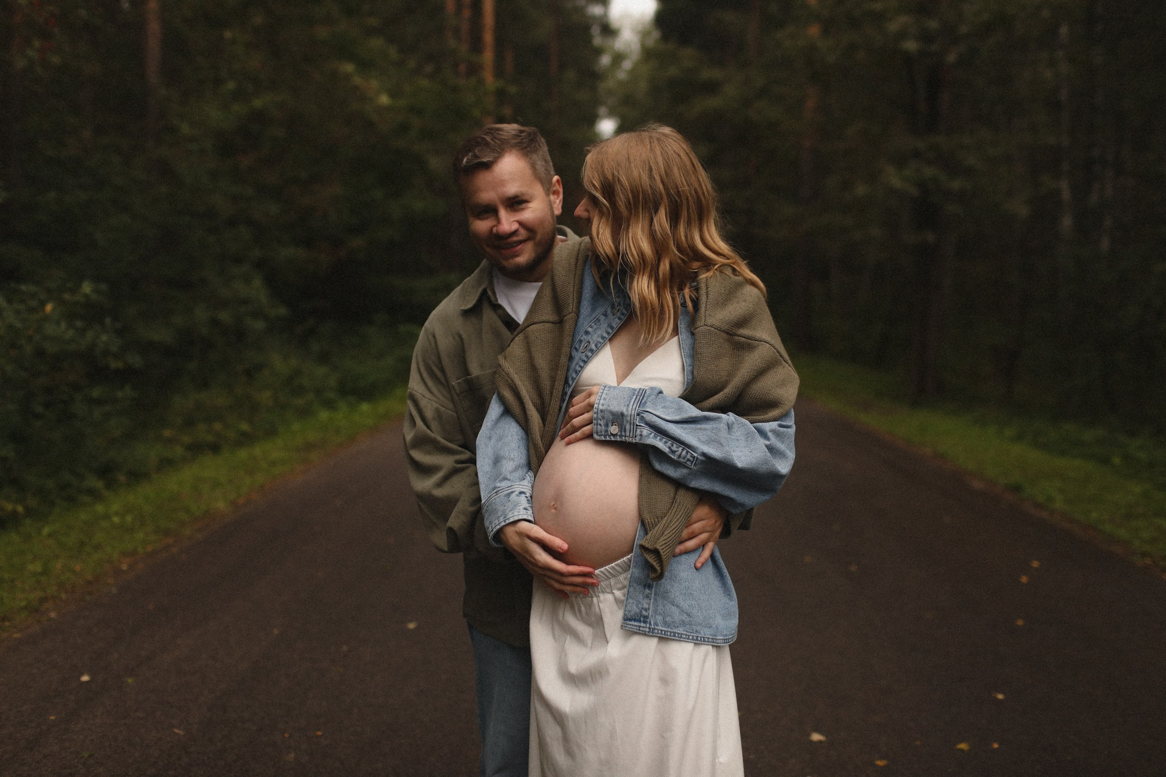 Под дождём. Семейный фотограф в Москве Алевтина Носова