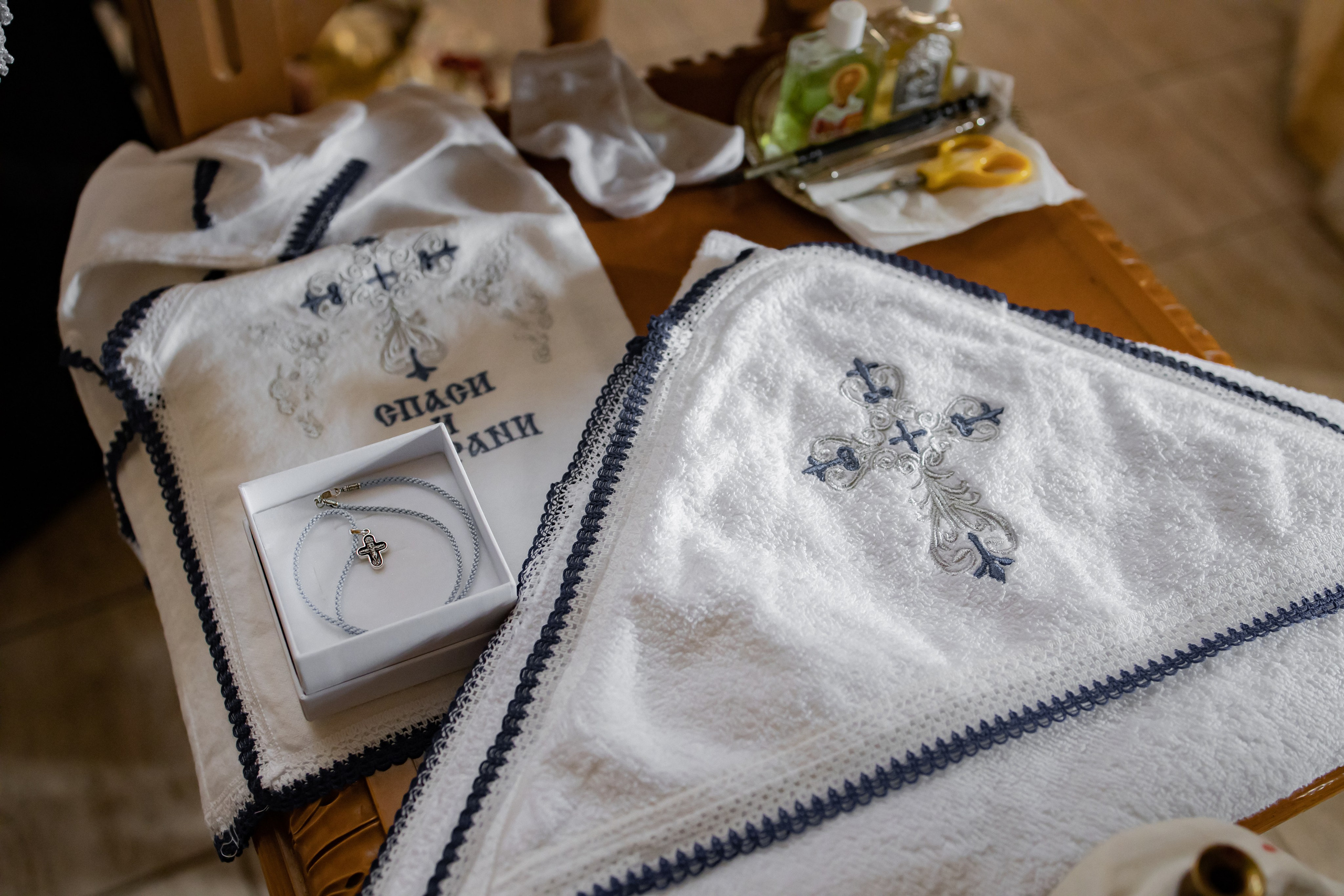 Таинство Крещения Ивана в Церкви Архангела Михаила. Детский и семейный фотограф в Пушкино, Мытищи, Москва Сергеева Светлана