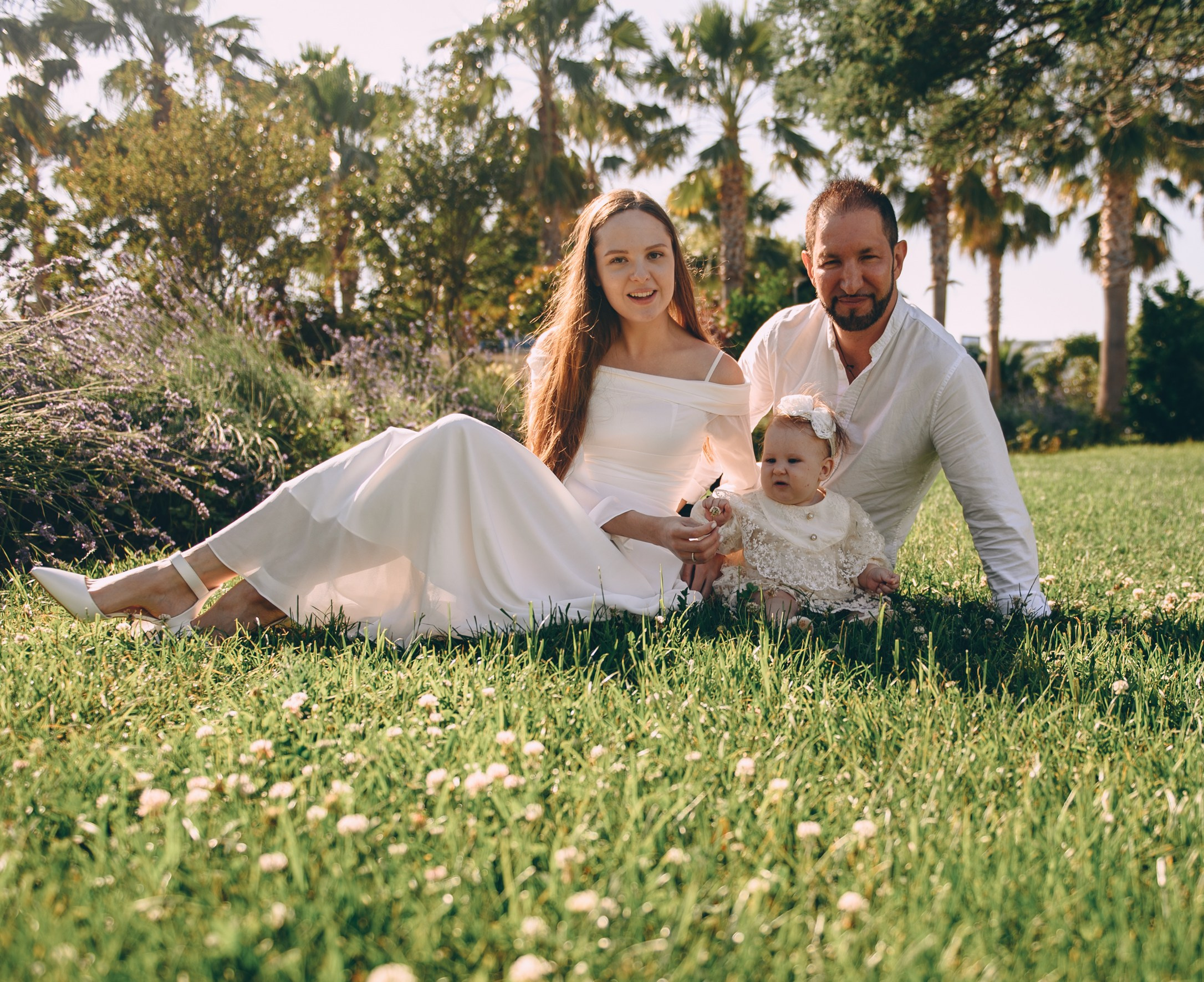 Лаванда, пальмы и малышка Аврора. Свадебный и семейный фотограф София Невская