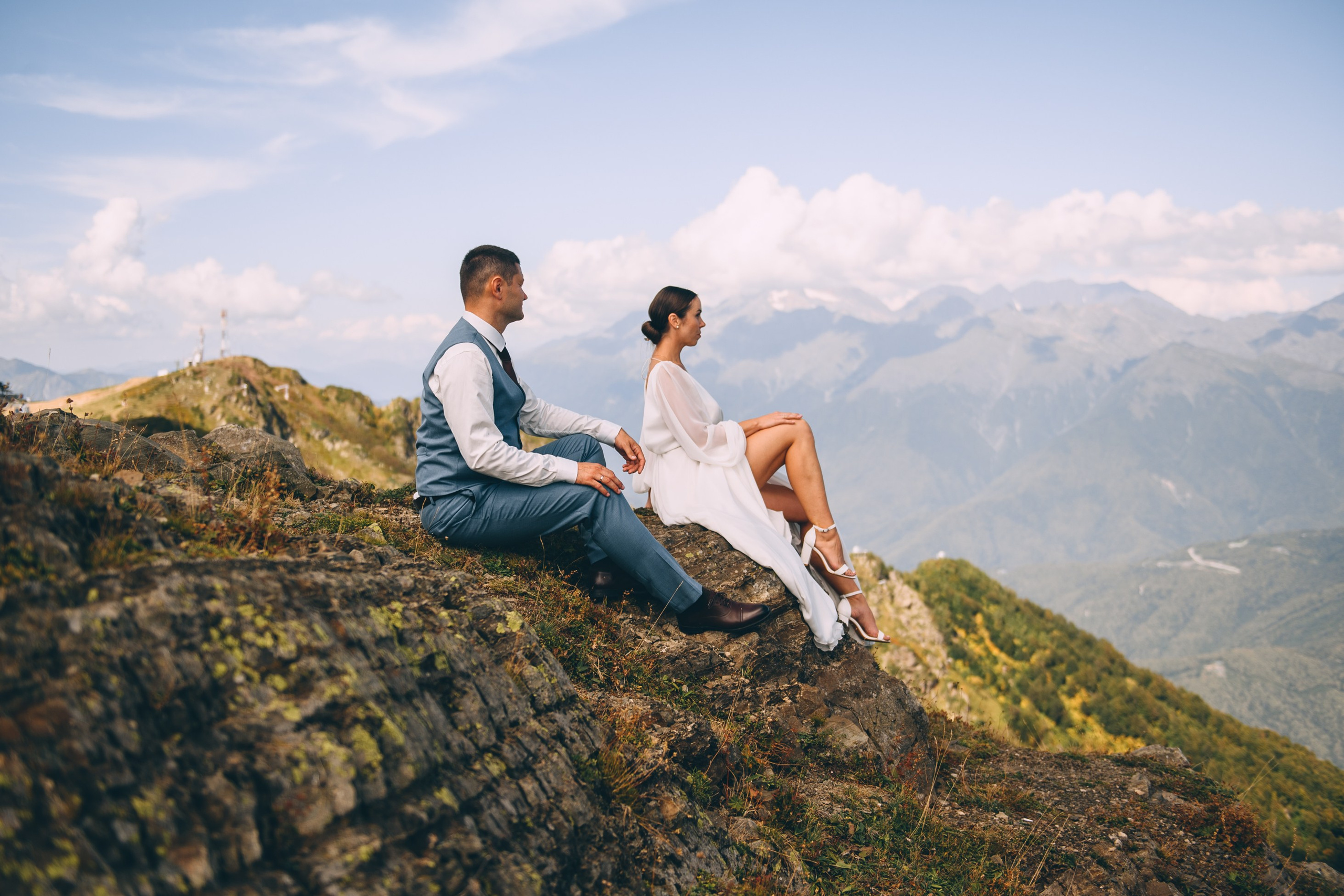 Выше облаков. Роза Пик 2320 м. Свадебный и семейный фотограф София Невская