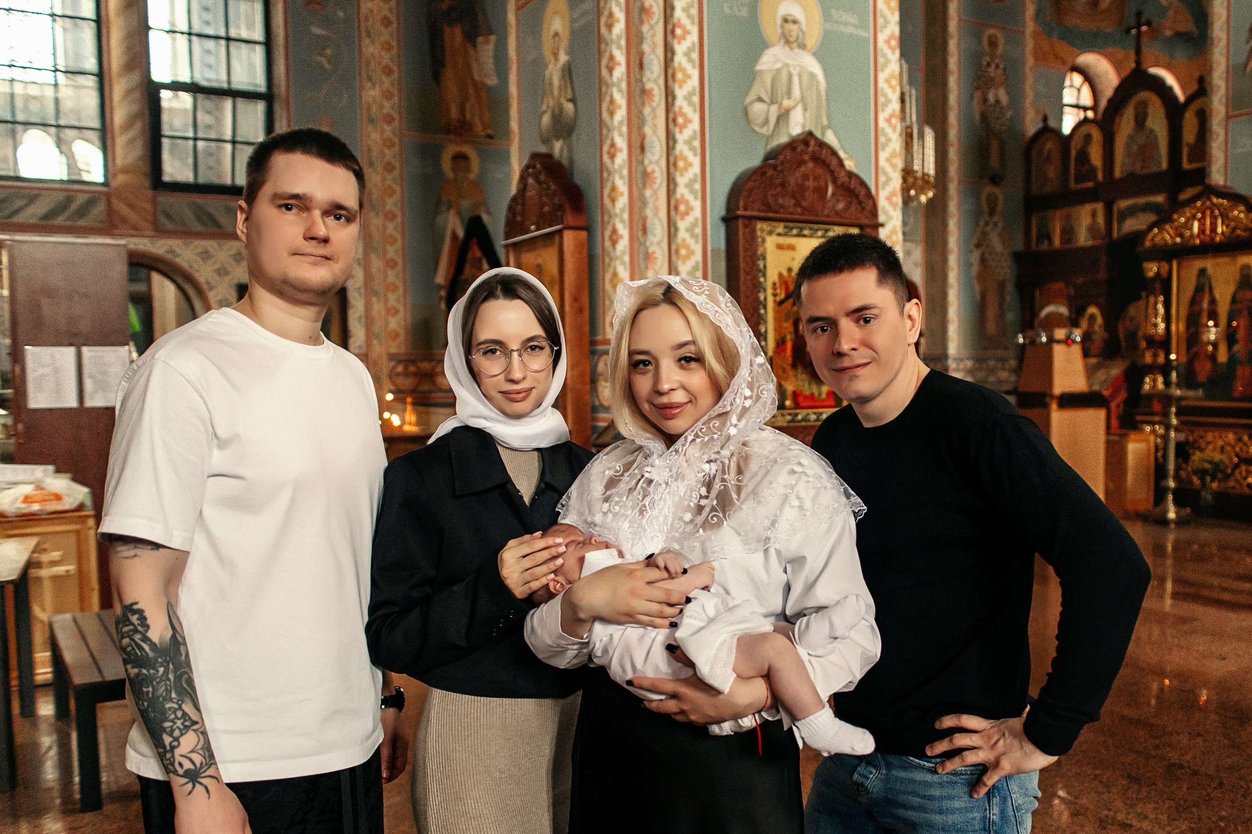 Крещение Мирона. Семейный и детский фотограф в Нижнем Новгороде Буслаева Мария