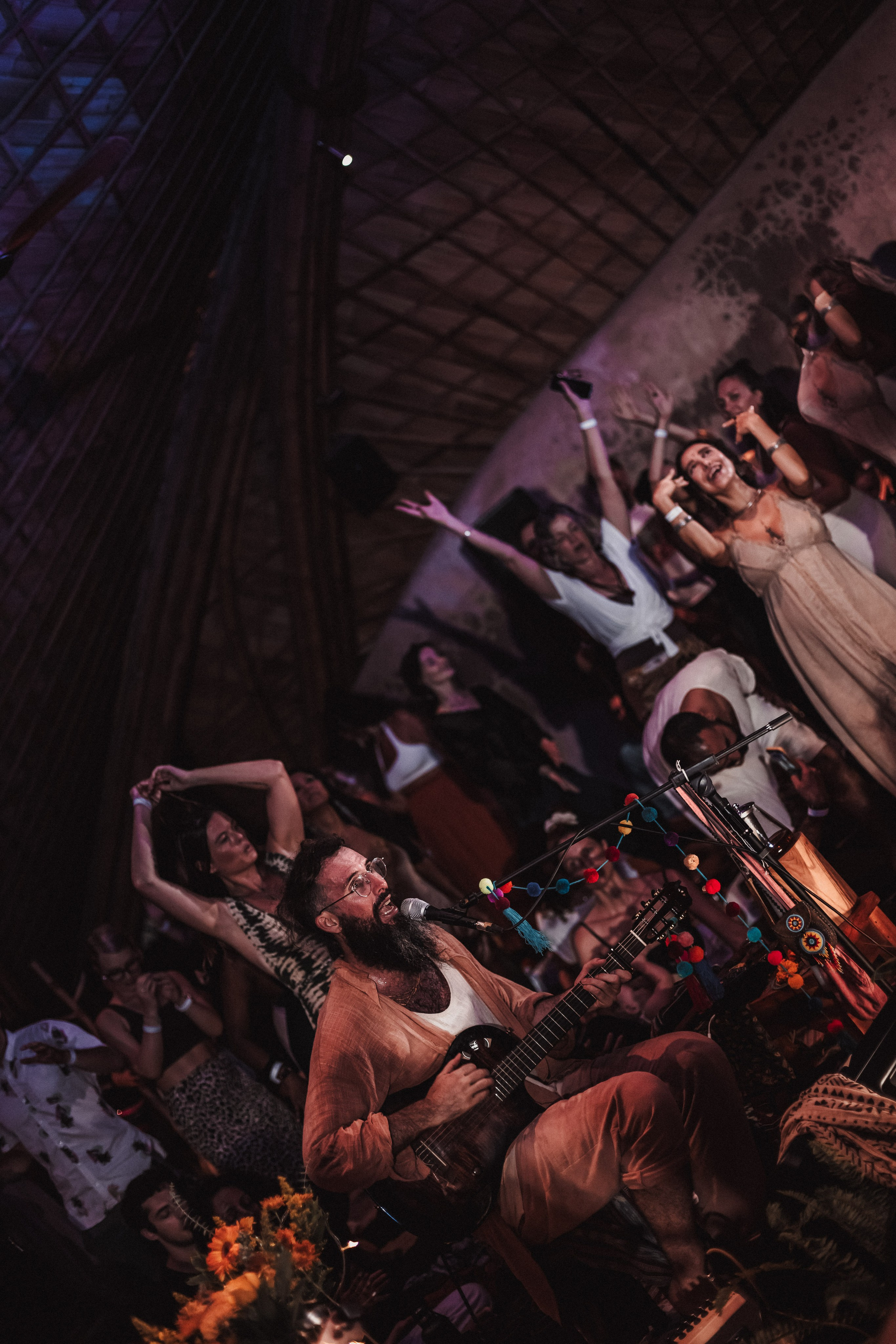 Hanuman Project kirtan at Alchemy march. Mariam Bagdasaryan