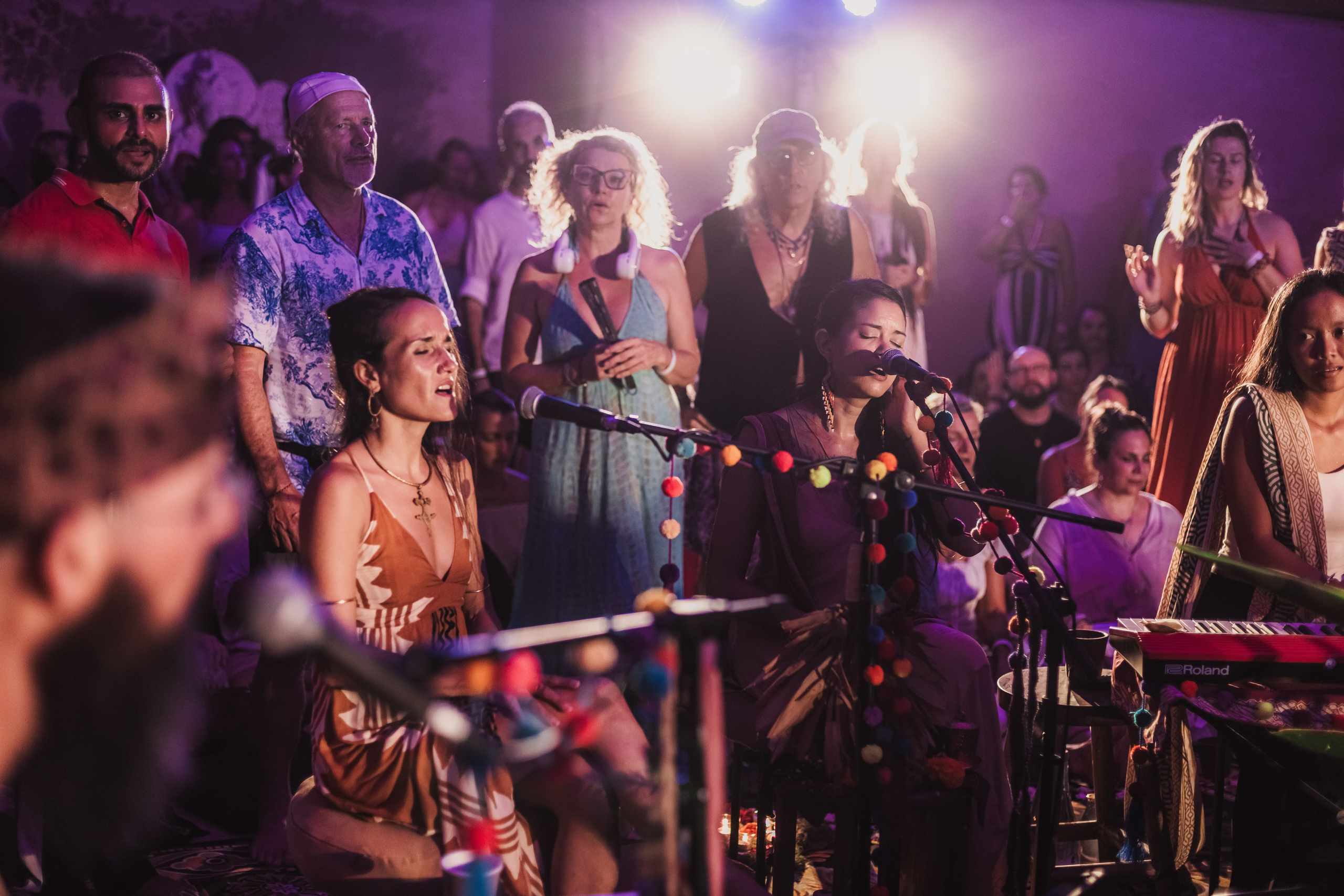 Hanuman Project kirtan at Alchemy april. Mariam Bagdasaryan