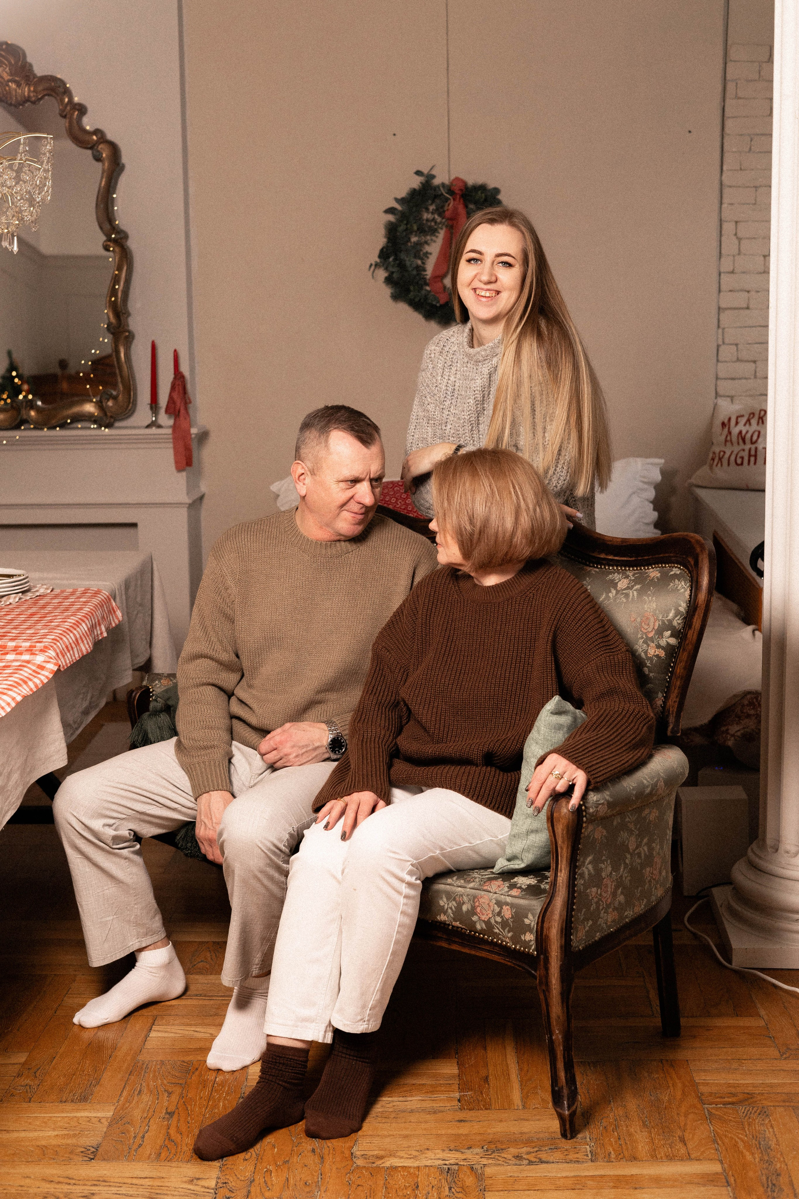 Рождественская семейная история. Свадебный и портретный фотограф Соломко Диана