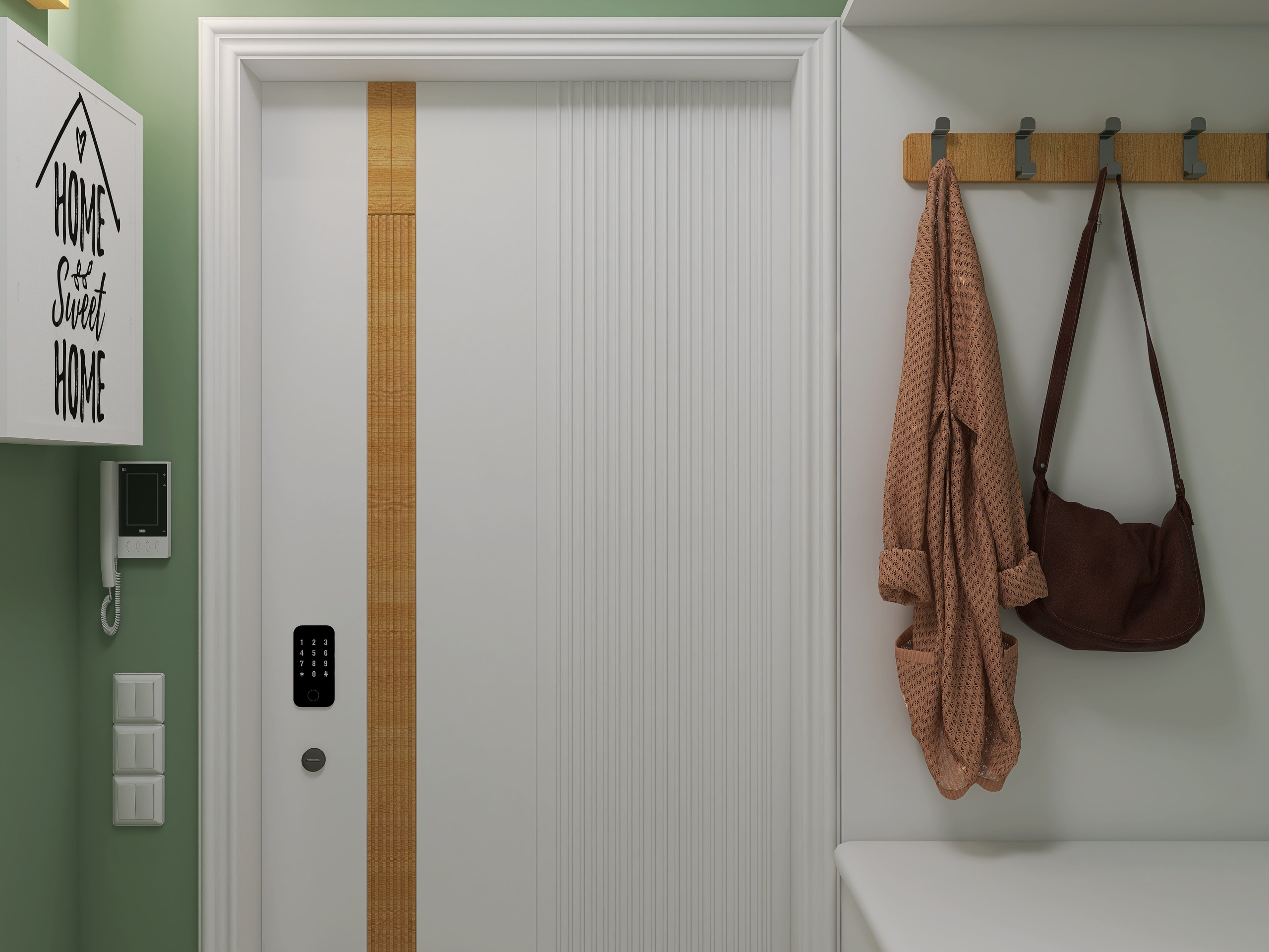 Скандинавский минимализм ул. Анненская. Анастасия Сиднева — дизайн интерьеров в Москве