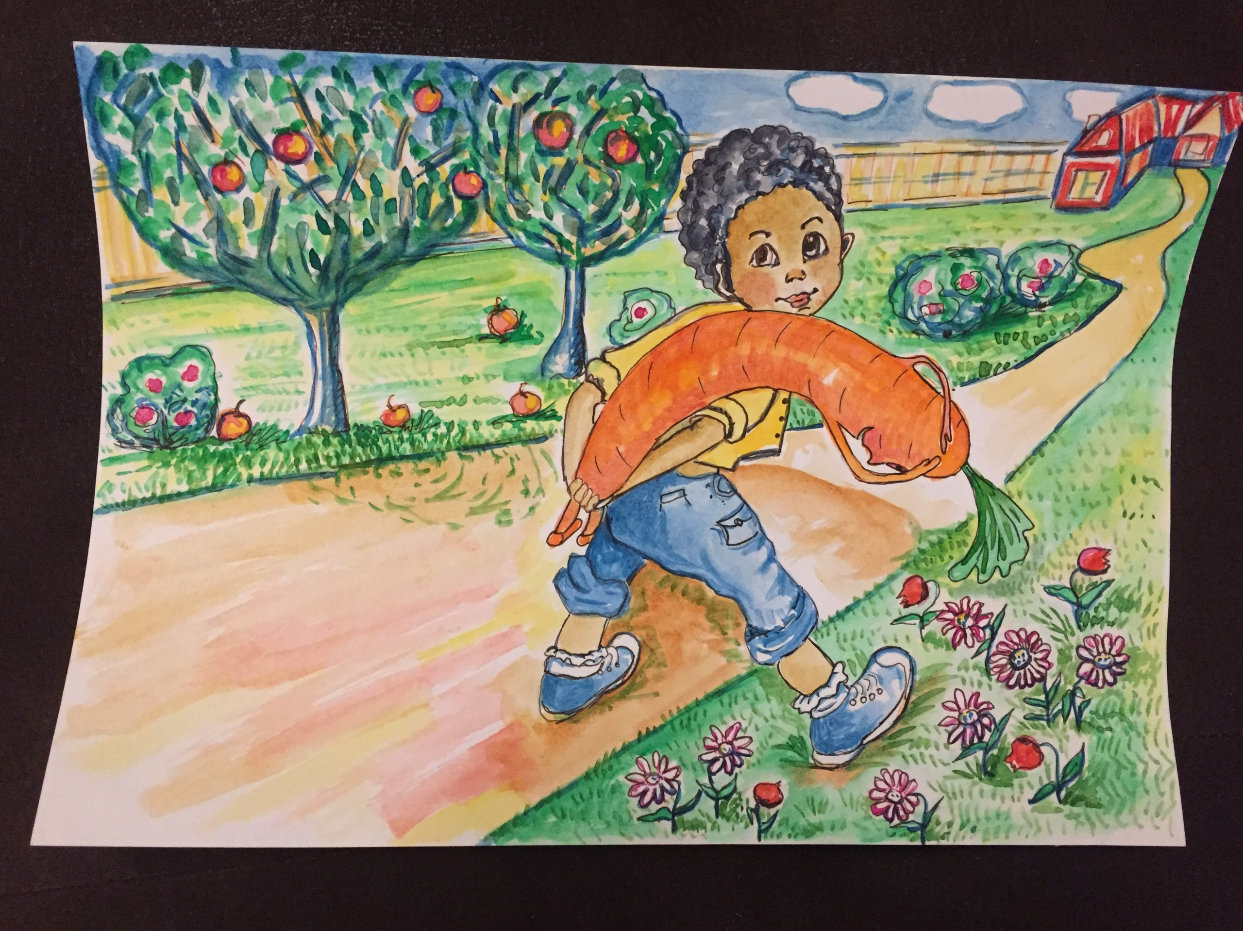 Illustration 20/30 cm watercolor on paper 2021