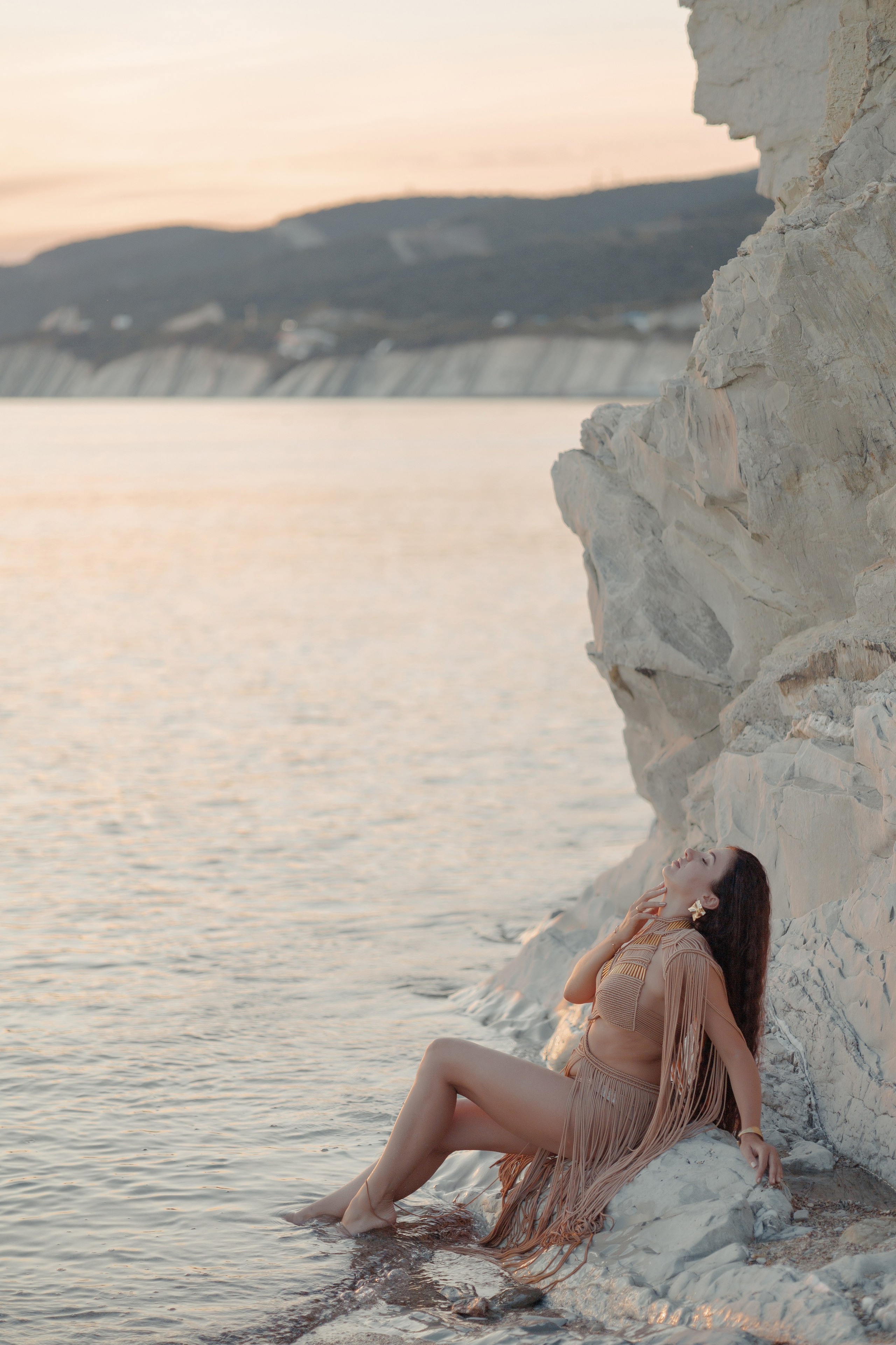 Закат в Кабардинке. Семейный и портретный фотограф в Геленджике Любовь Бодрова