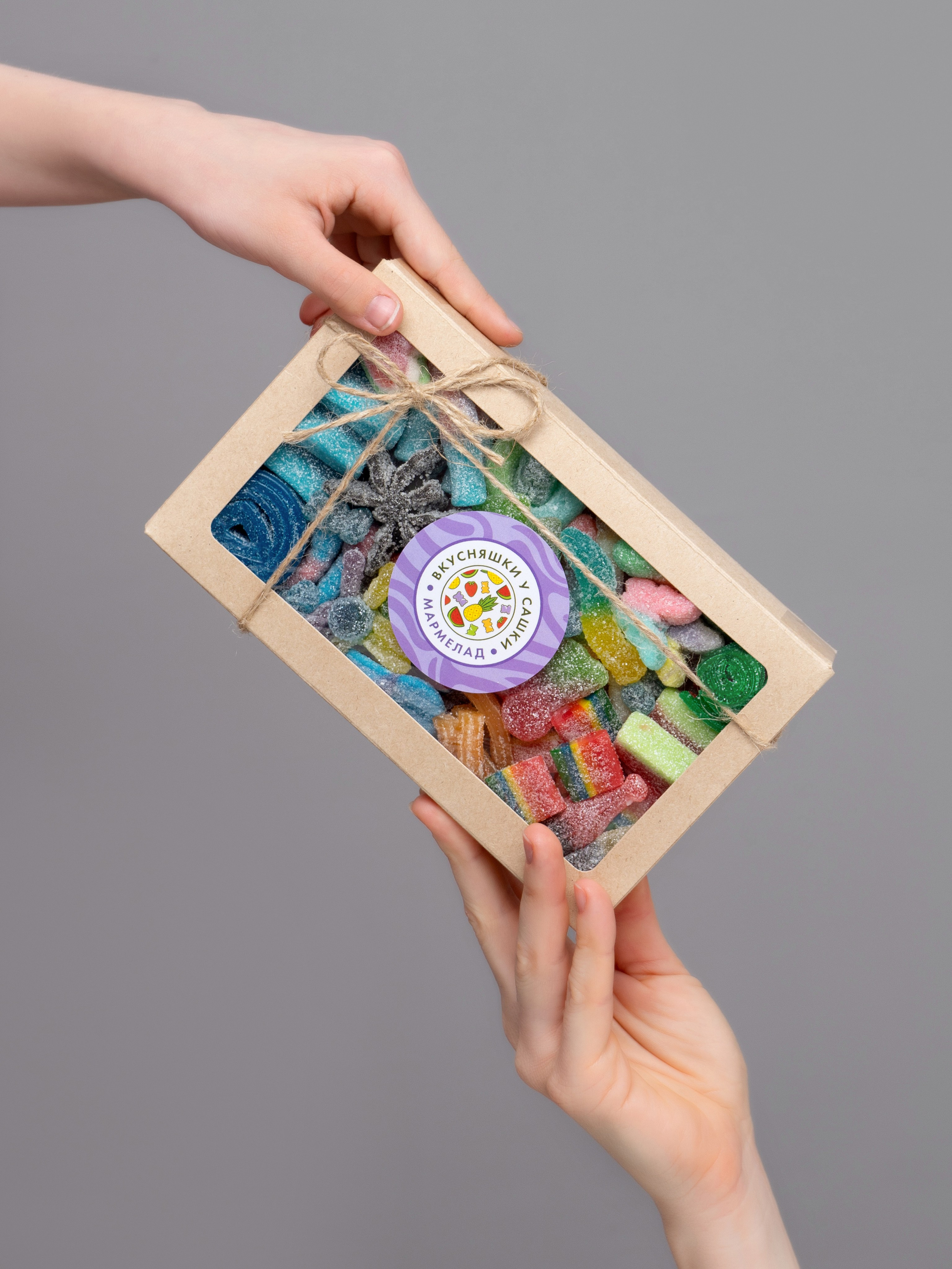 мармелад в коробке 