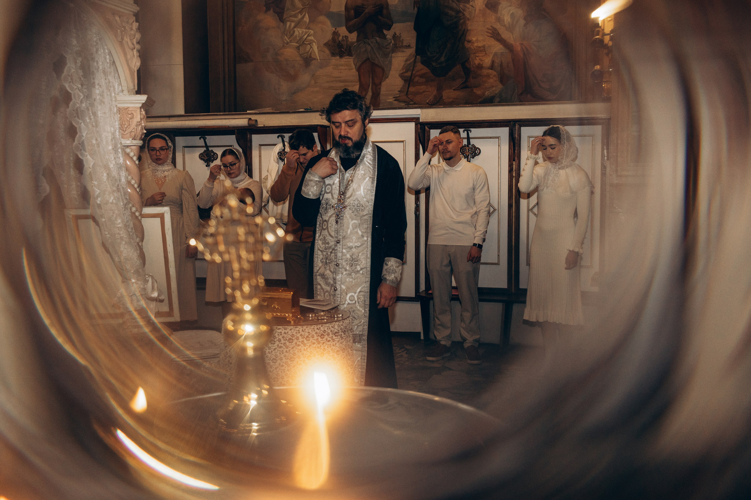 Крещение в Храме Воскресения Словущего в Даниловской Слободе. Главная