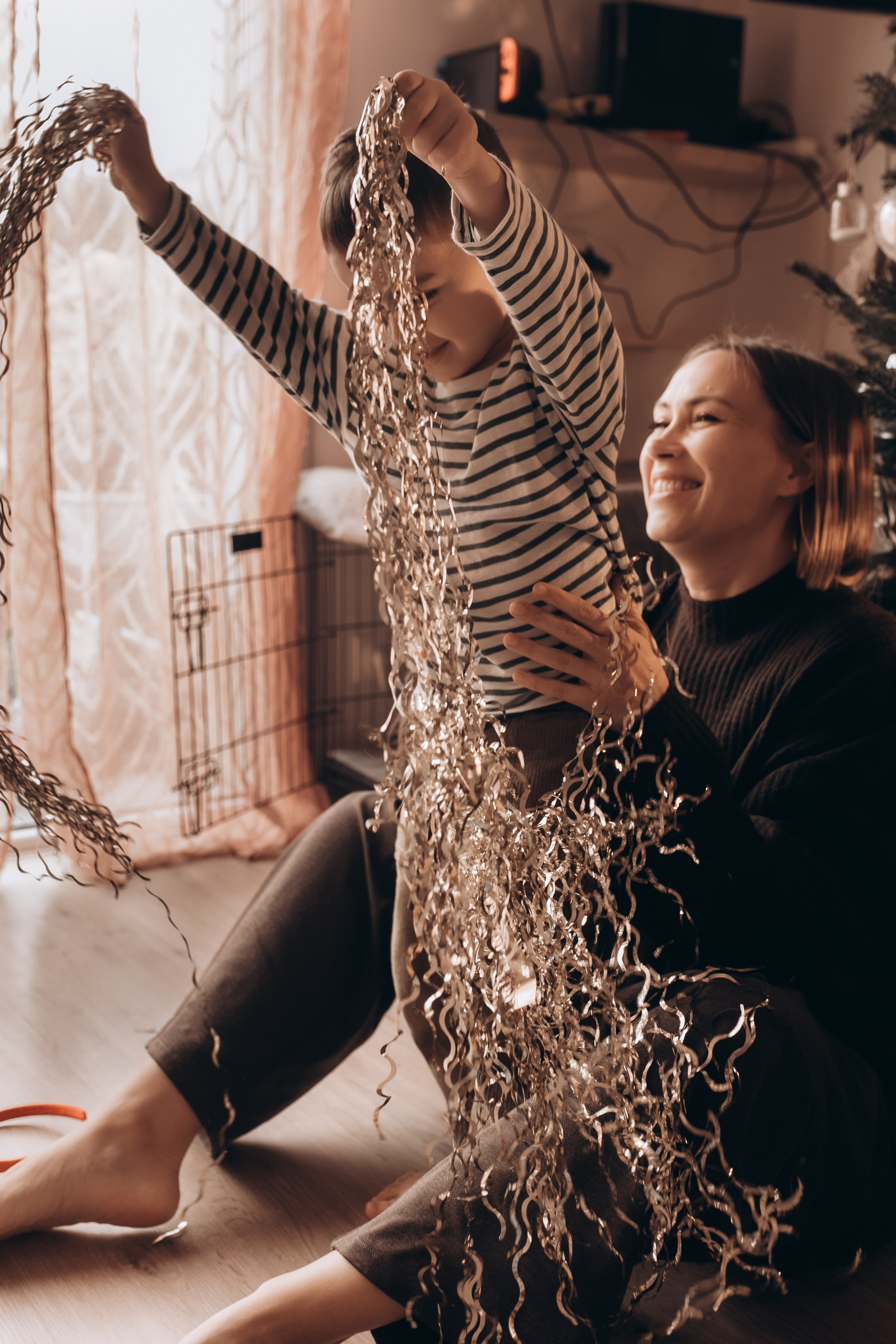 Séance famille à domicile. Photographe des familles et enfants à Nantes et alentours