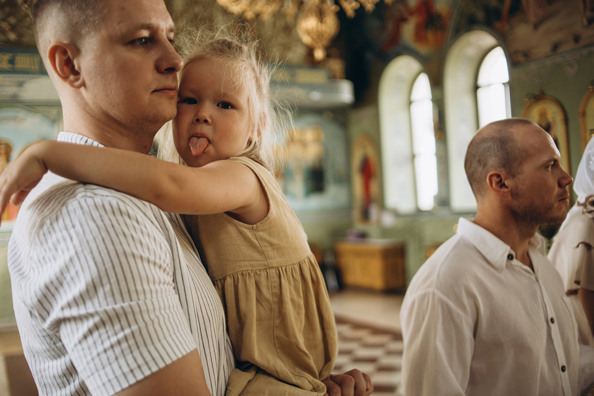Крещение Варвары и Елизаветы. Семейный фотограф в Волгодонске Краченцева Анна