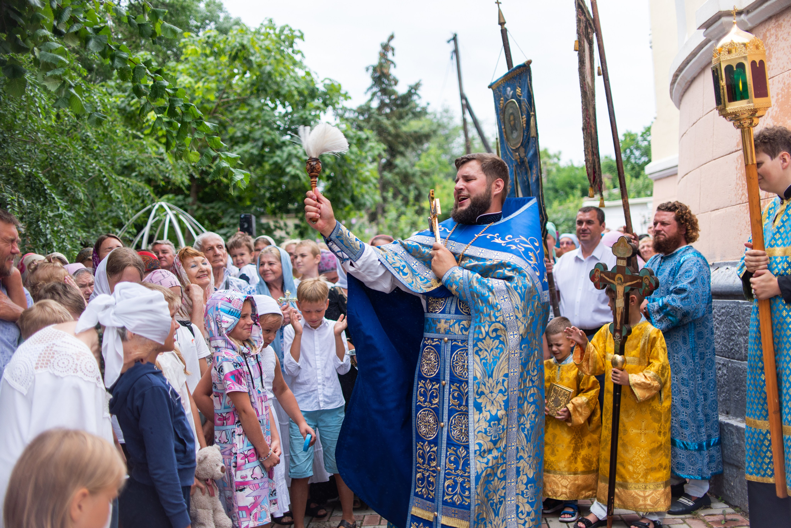 Празднование в честь явления иконы Пресвятой Богородицы в Казани 21.07.2023. Семейный и свадебный фотограф в Феодосии и Коктебеле