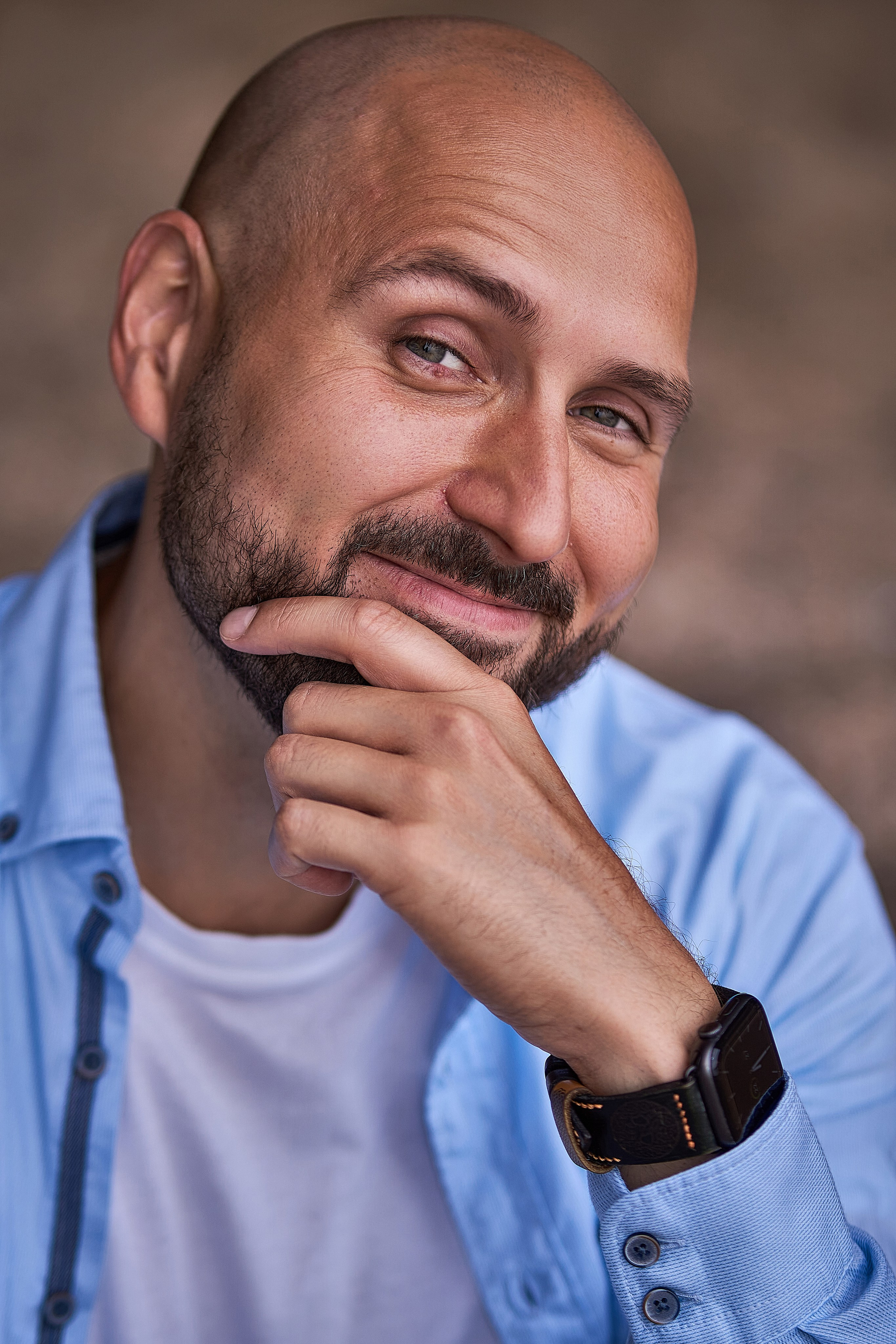 Мужской портрет для Валентина, Будва