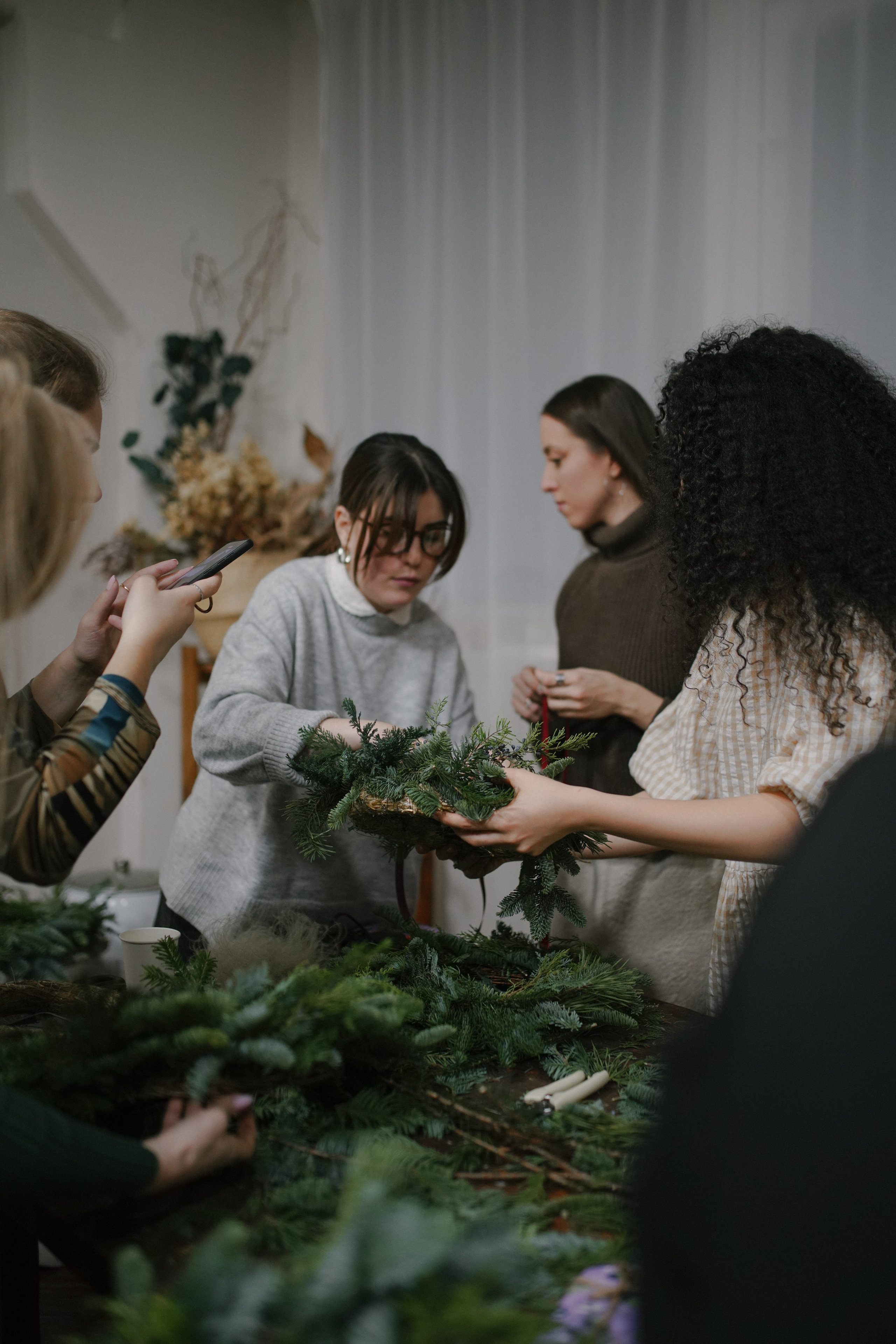 Новогодний мастер-класс. Свадебный фотограф Москва, Санкт-Петербург