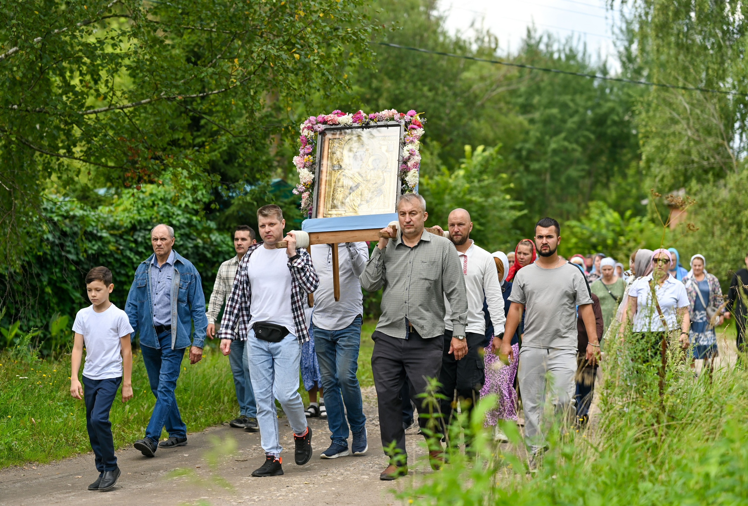 День памяти Смоленской иконы Божией Матери с крестным ходом. Семейный фотограф в г. Воскресенск Наталия Молева
