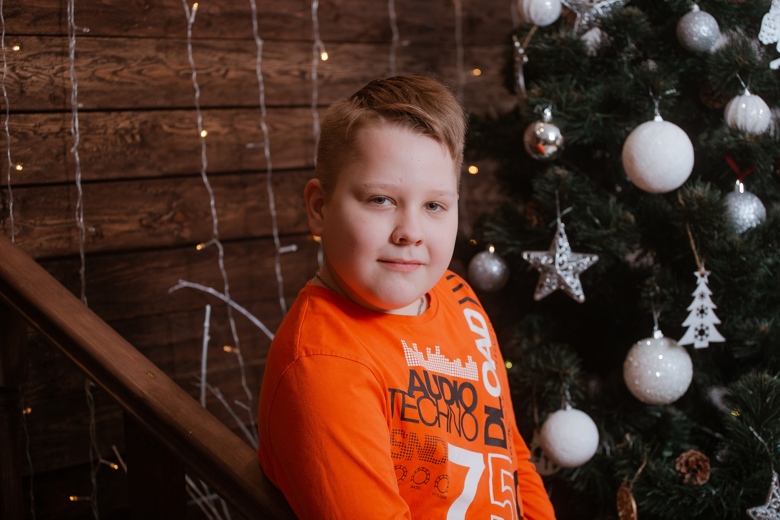 Новогодняя съемка в студии. Студия выпускных альбомов Остров